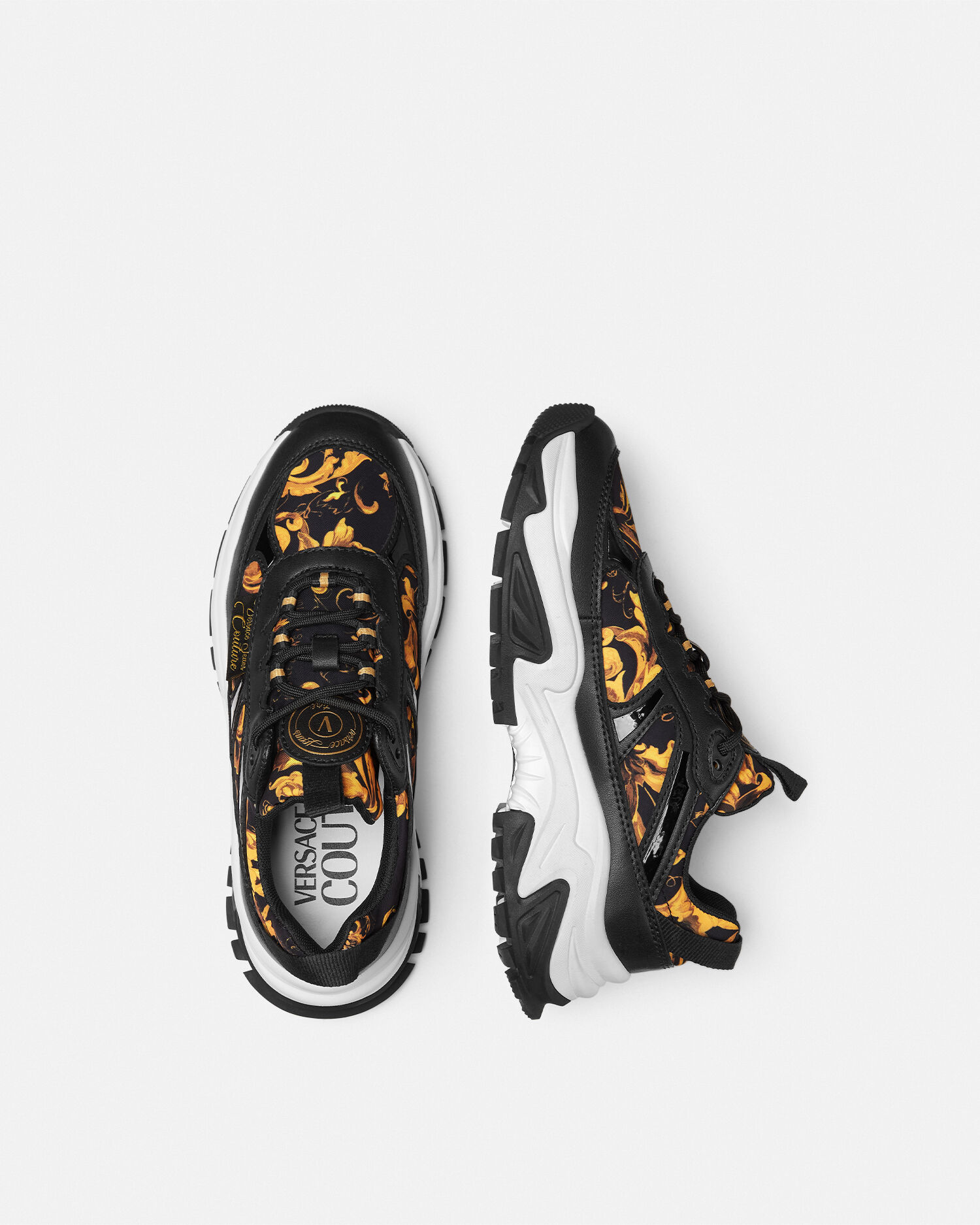 ヴェルサーチェ☆バロッコ柄スニーカー 中古・古着通販】VERSACE (ヴェルサーチェ) トライグレカ