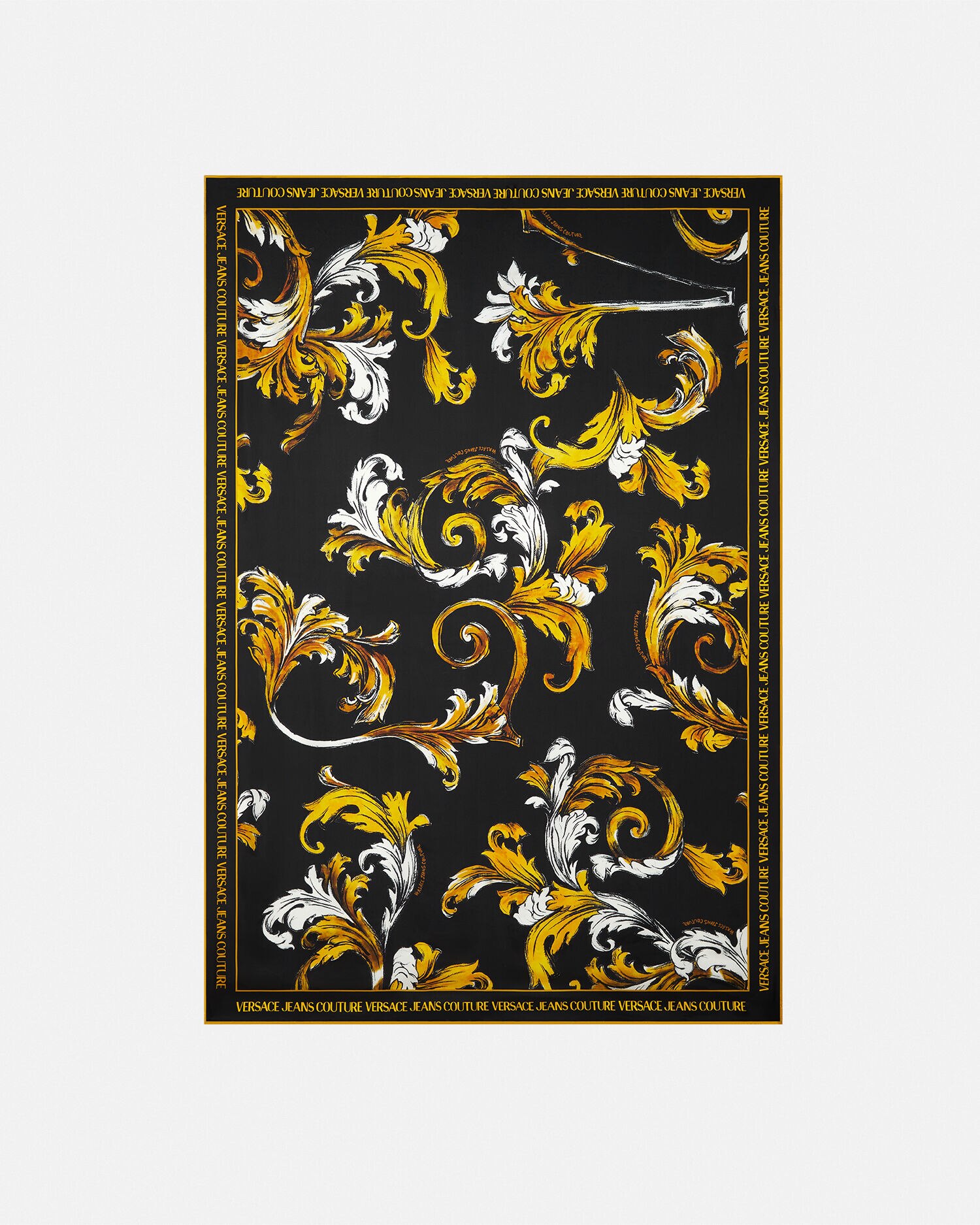 シルク スカーフ アウトライン バロッコ | VERSACE JP