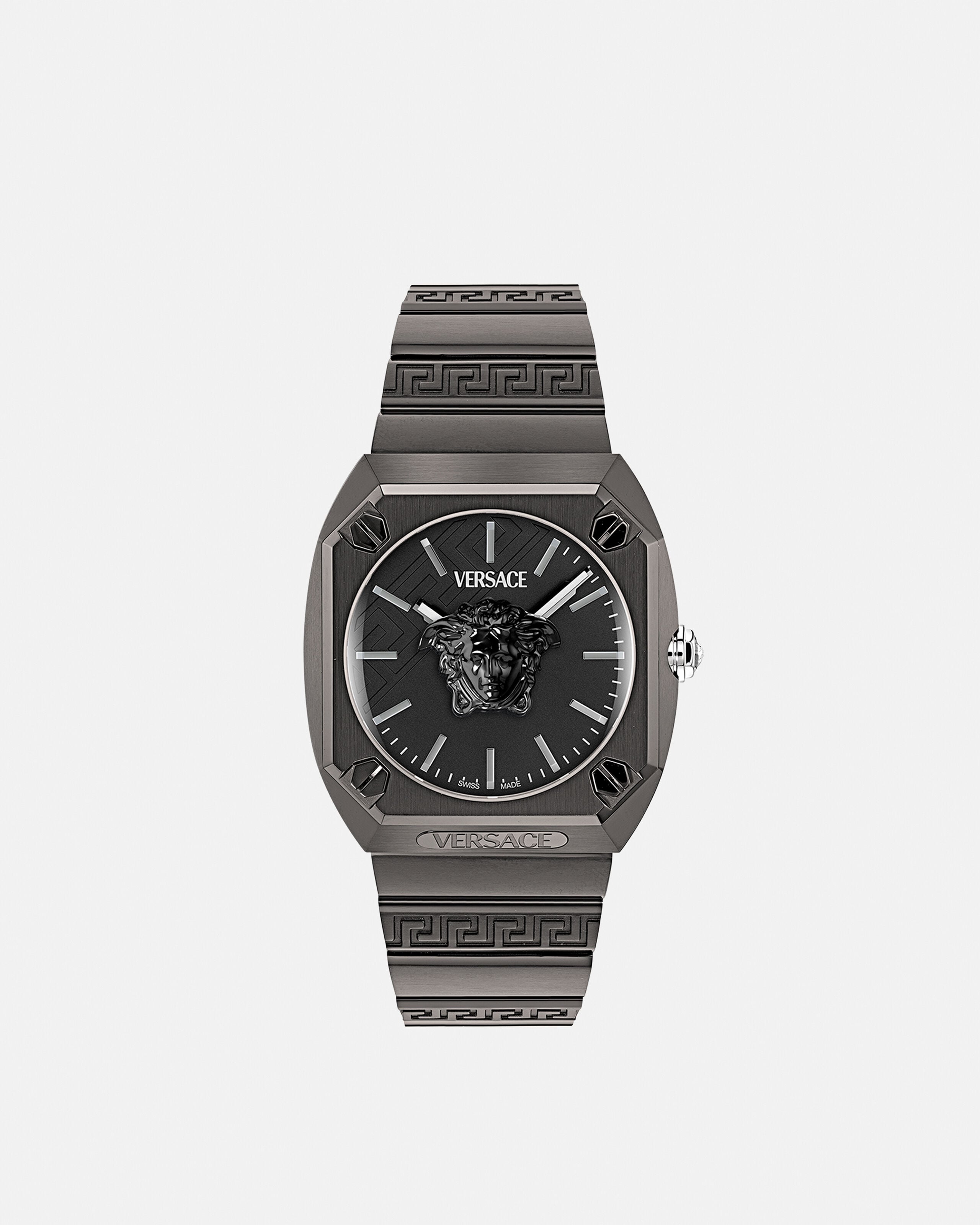 新品未使用タグ付【VERSACE】ベスト メデューサ 金ボタン M ウール 黒 メドゥーサ アンタレス ウォッチ ブラック | VERSACE JP