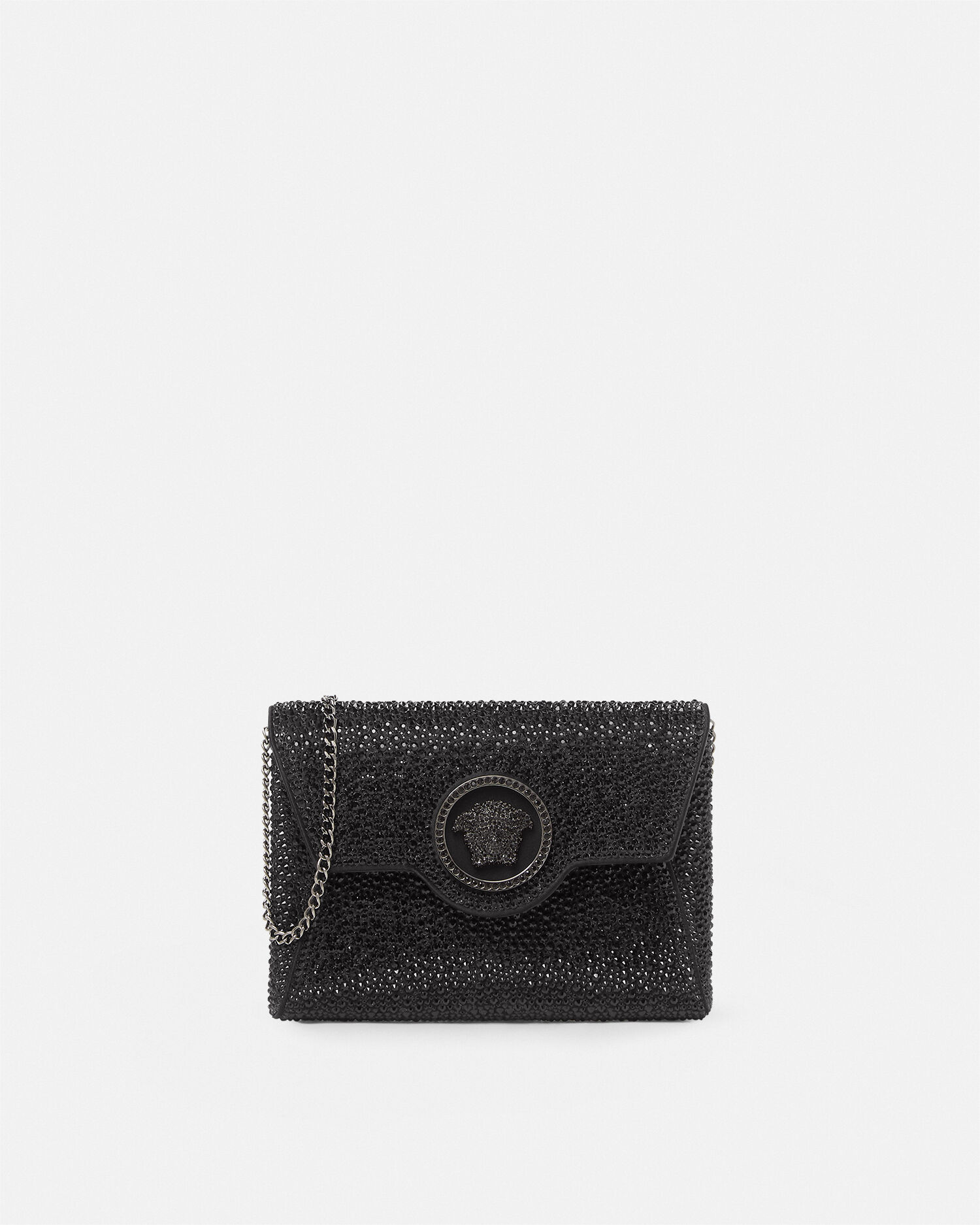 VERSACE メンズ　メドューサレザークラッチバッグ