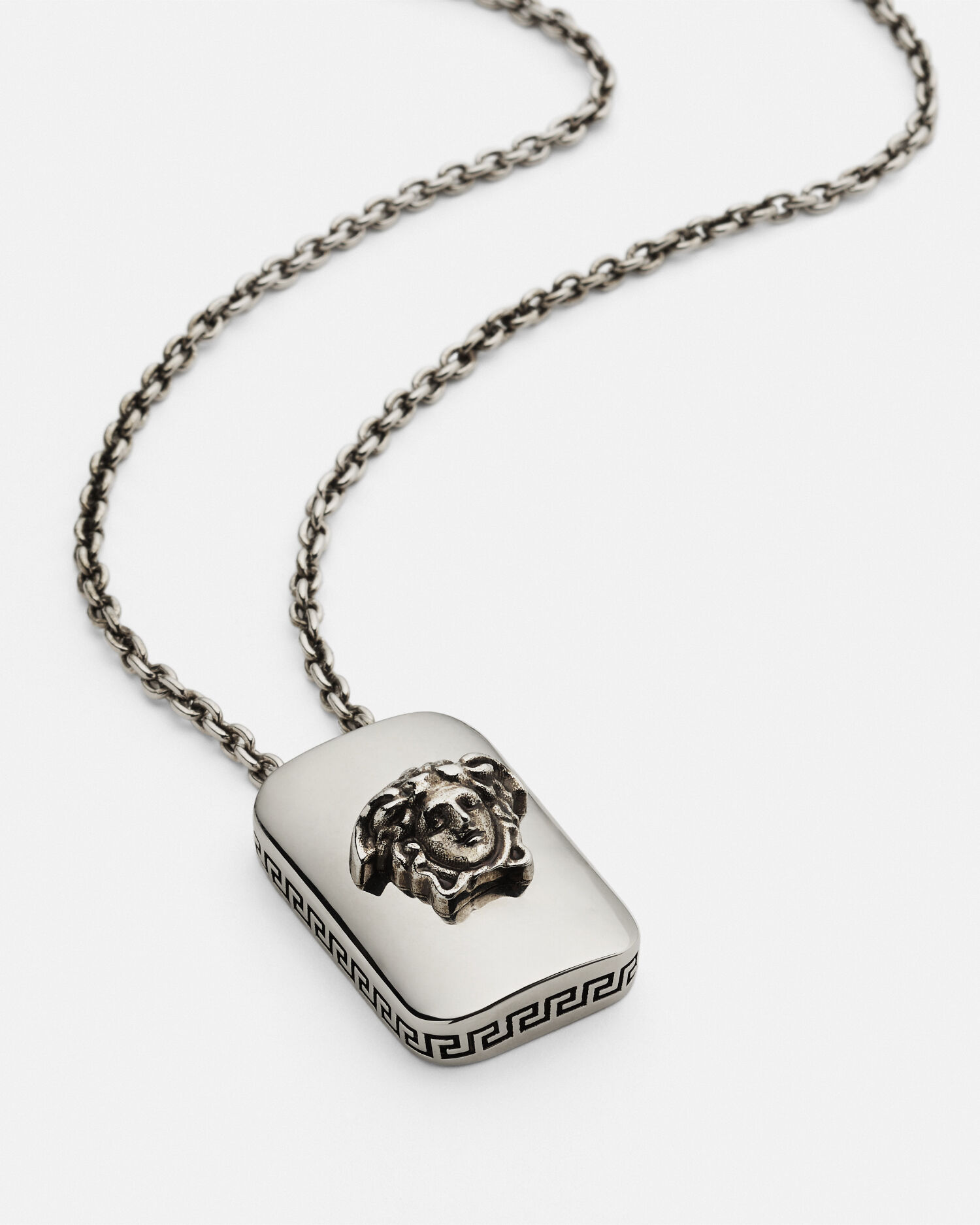 メドゥーサ ネックレス シルバー | VERSACE JP