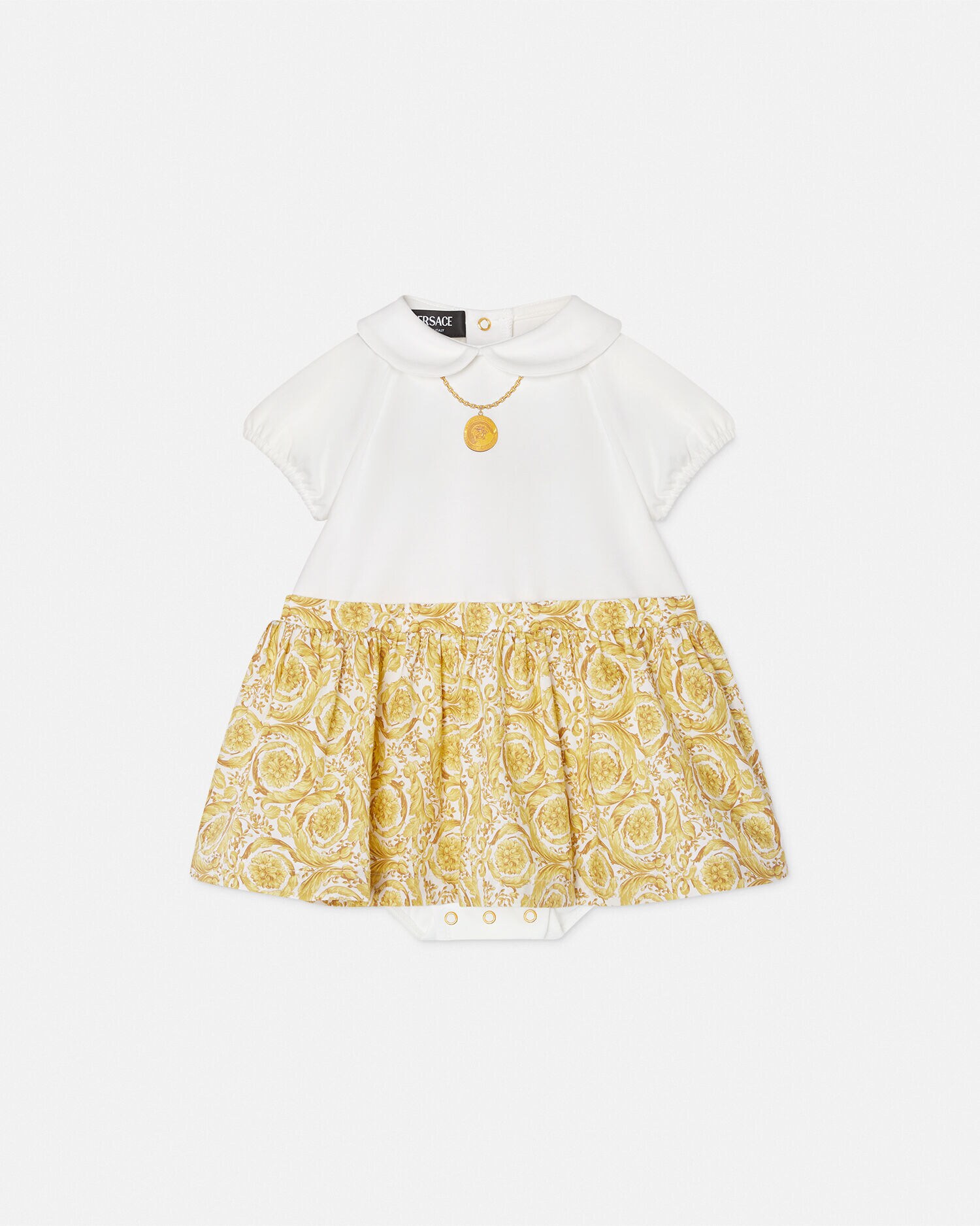 ベビー プリント コットン Tシャツ ドレス | VERSACE JP
