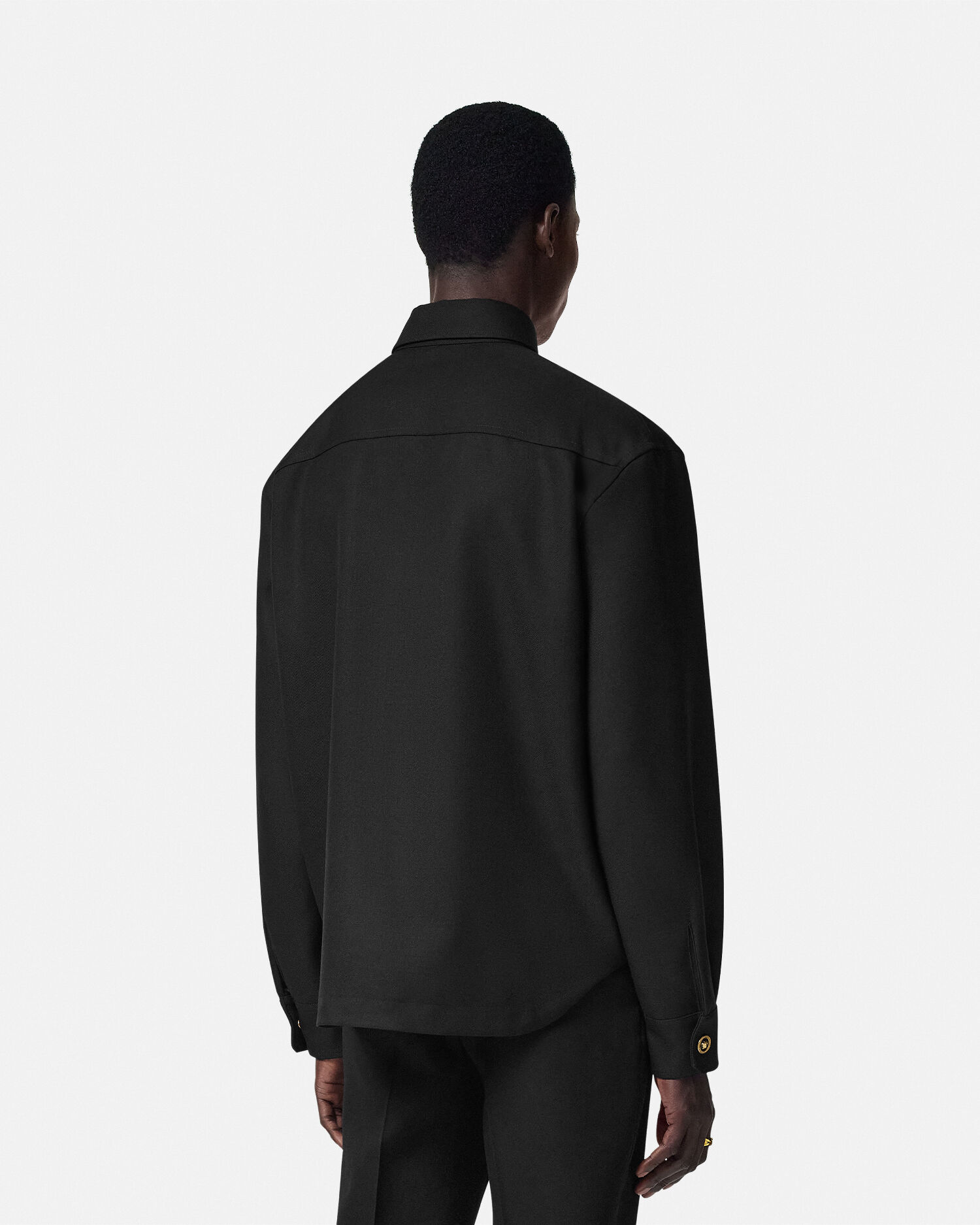 キャバルリー ウール オーバーシャツ | VERSACE JP