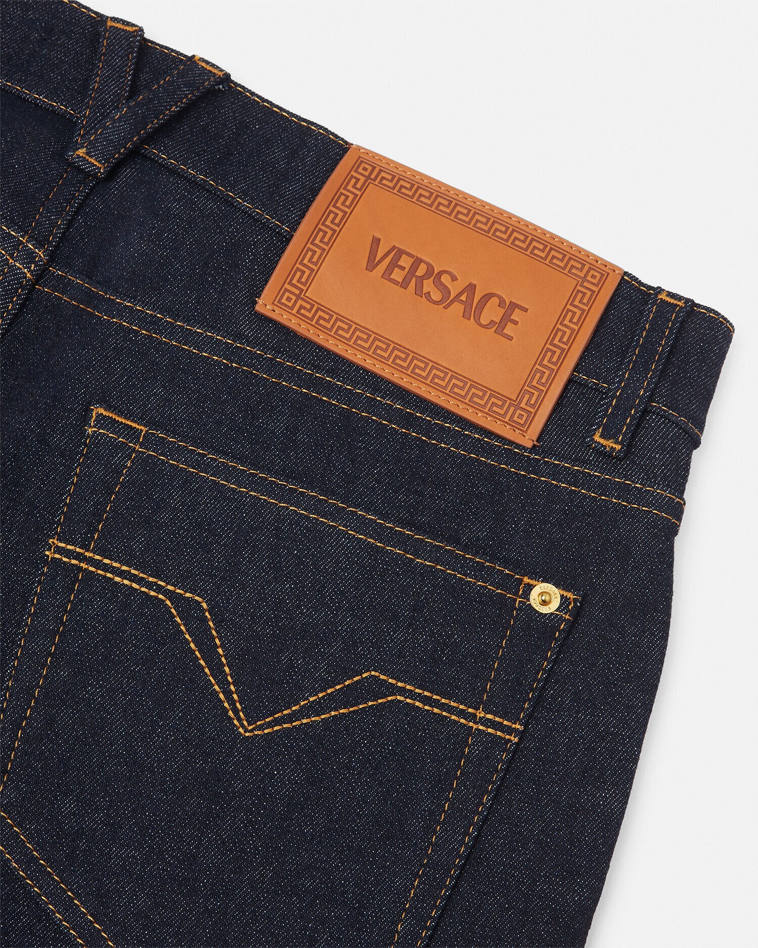 VERSACE JEANS デニムパンツ④ スリム ジーンズ ブルー | VERSACE JP