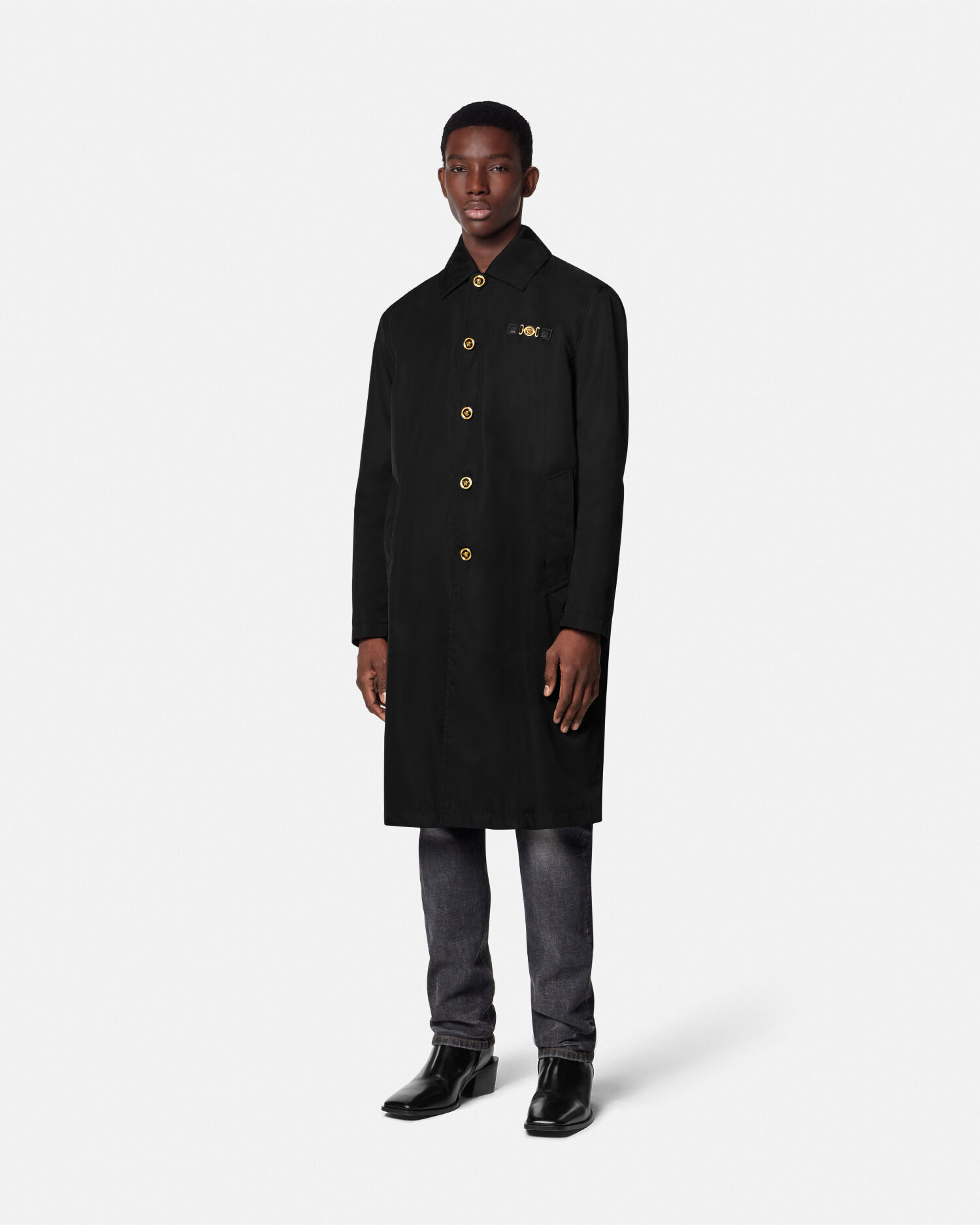 ナイロン トレンチ コート | VERSACE JP