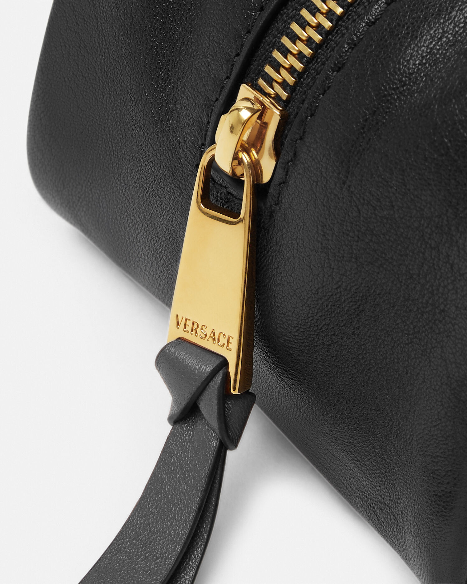 ボウリング ショルダー バッグ ヴェルサーチェ タグ ブラック,ゴールド | VERSACE JP