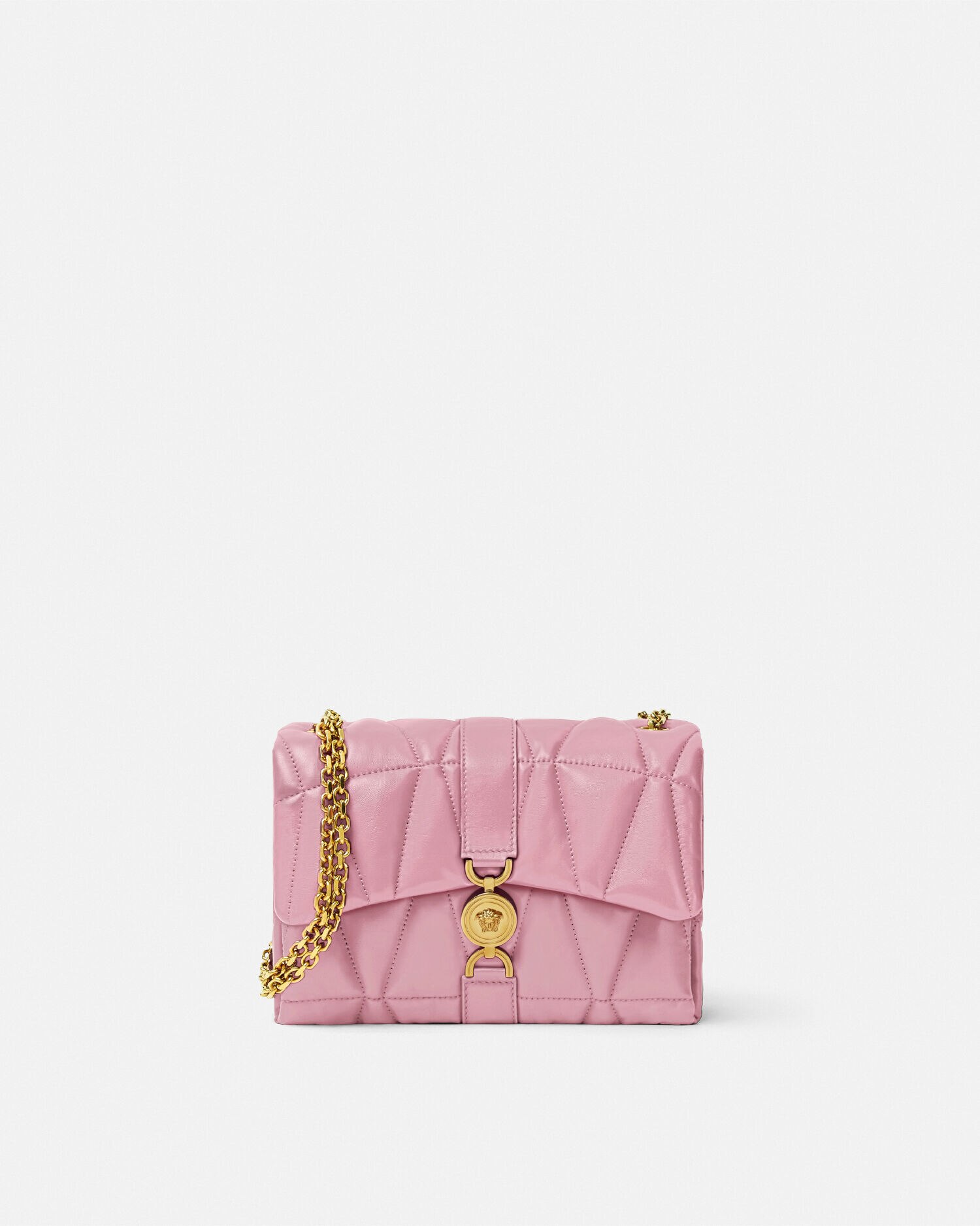 Kleio キルティング ショルダーバッグ ピンク | VERSACE JP