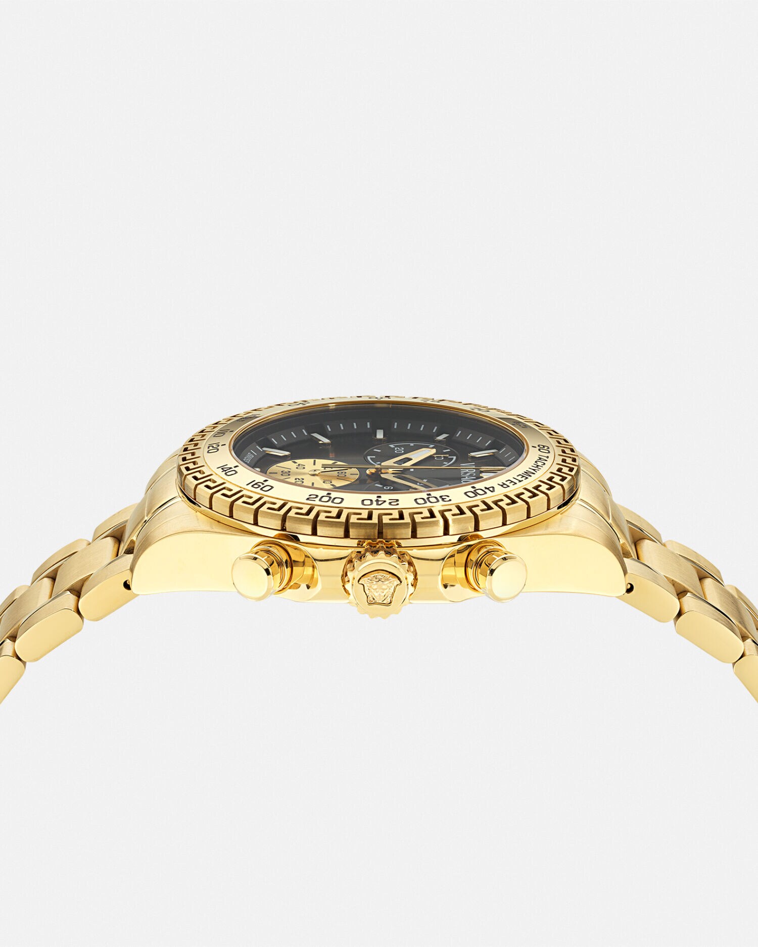 ヴェルサーチェ クロノ X ウォッチ ゴールド | VERSACE JP
