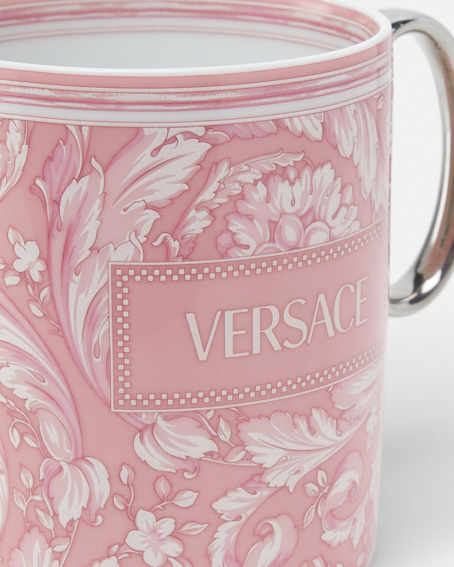 バロッコローズマグ ピンク,プリント | VERSACE JP