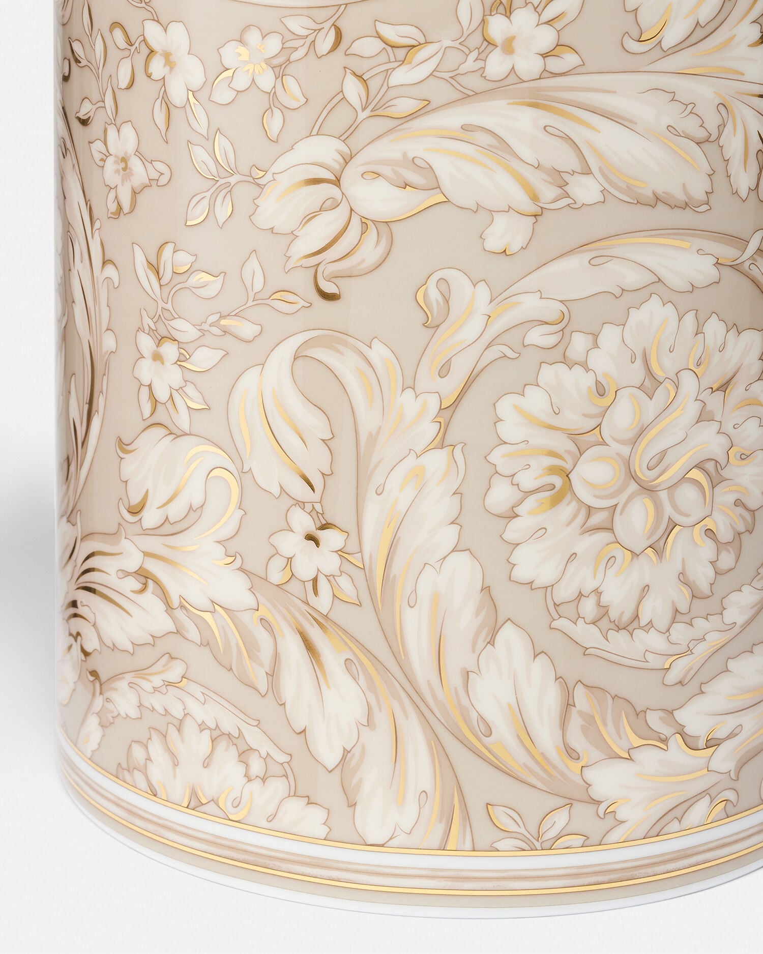 バロッコ ベージュ 花瓶 30 cm ベージュ,プリント | VERSACE JP