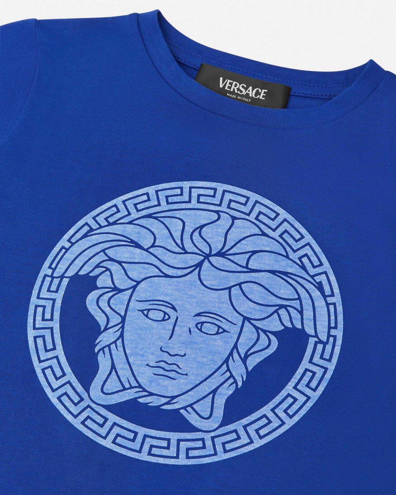 Tシャツ メドゥーサ キッズ ブルー | VERSACE JP