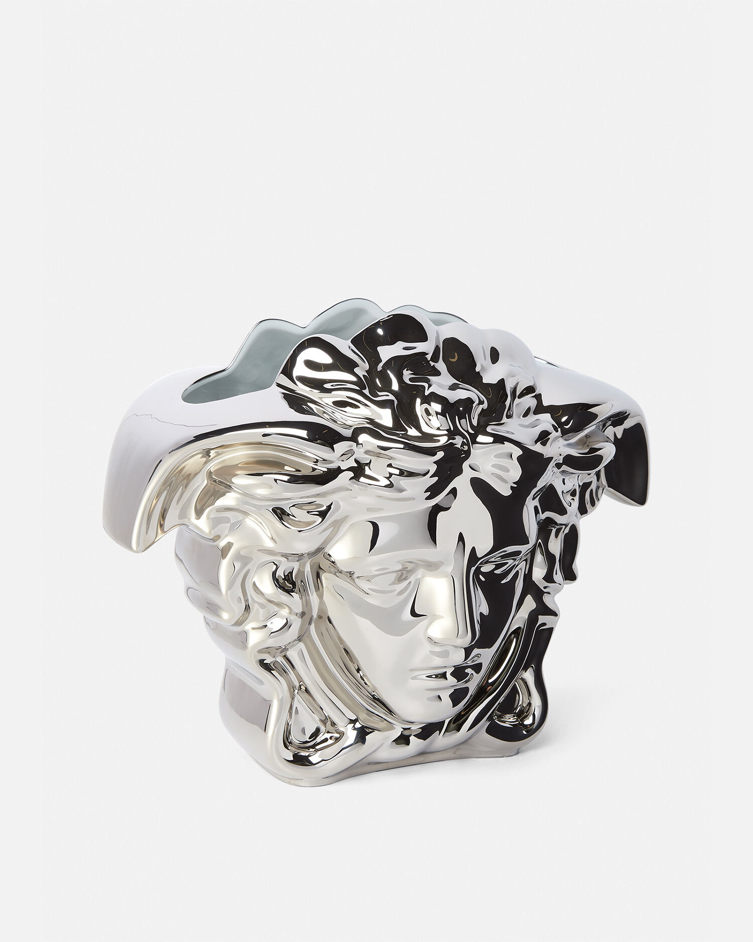 メドゥーサ グラン 花瓶 30 cm ブラウン | VERSACE JP