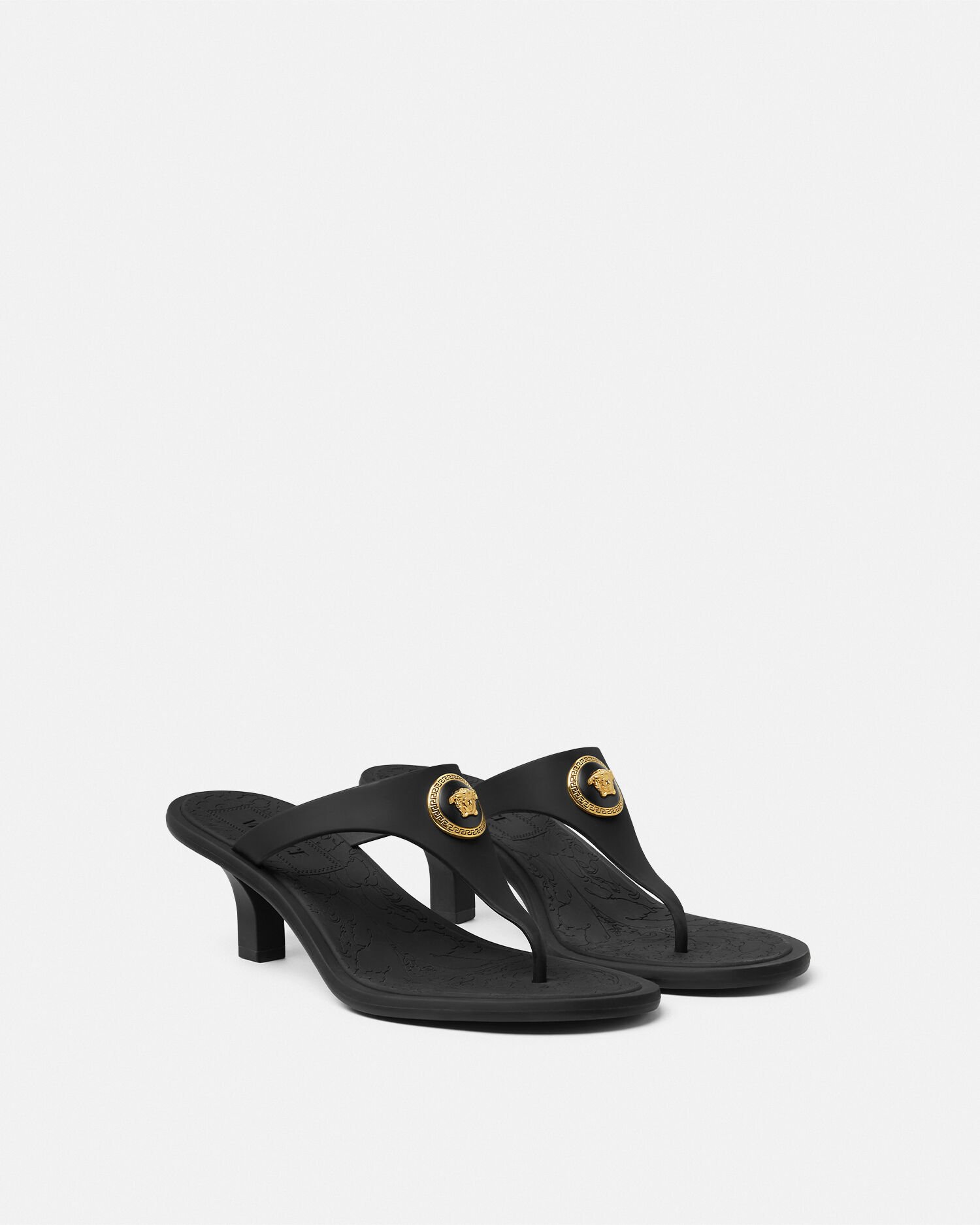 現行品☆新品未使用】VERSACE メドゥーサ アンセム 厚底サンダル
