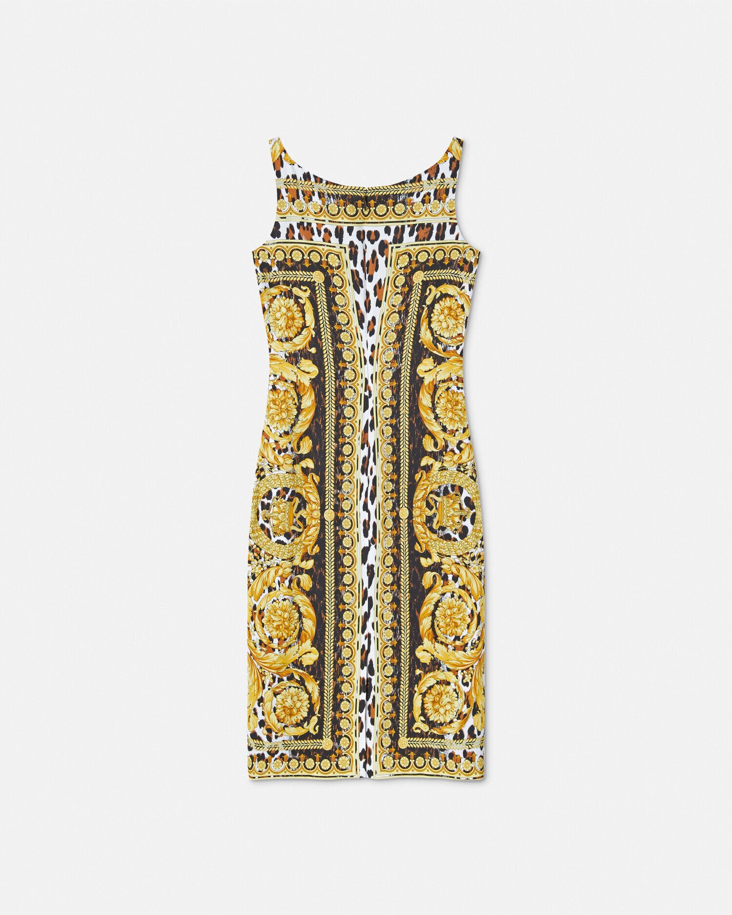 フィット ミディ ドレス ワイルド バロッコ | VERSACE JP