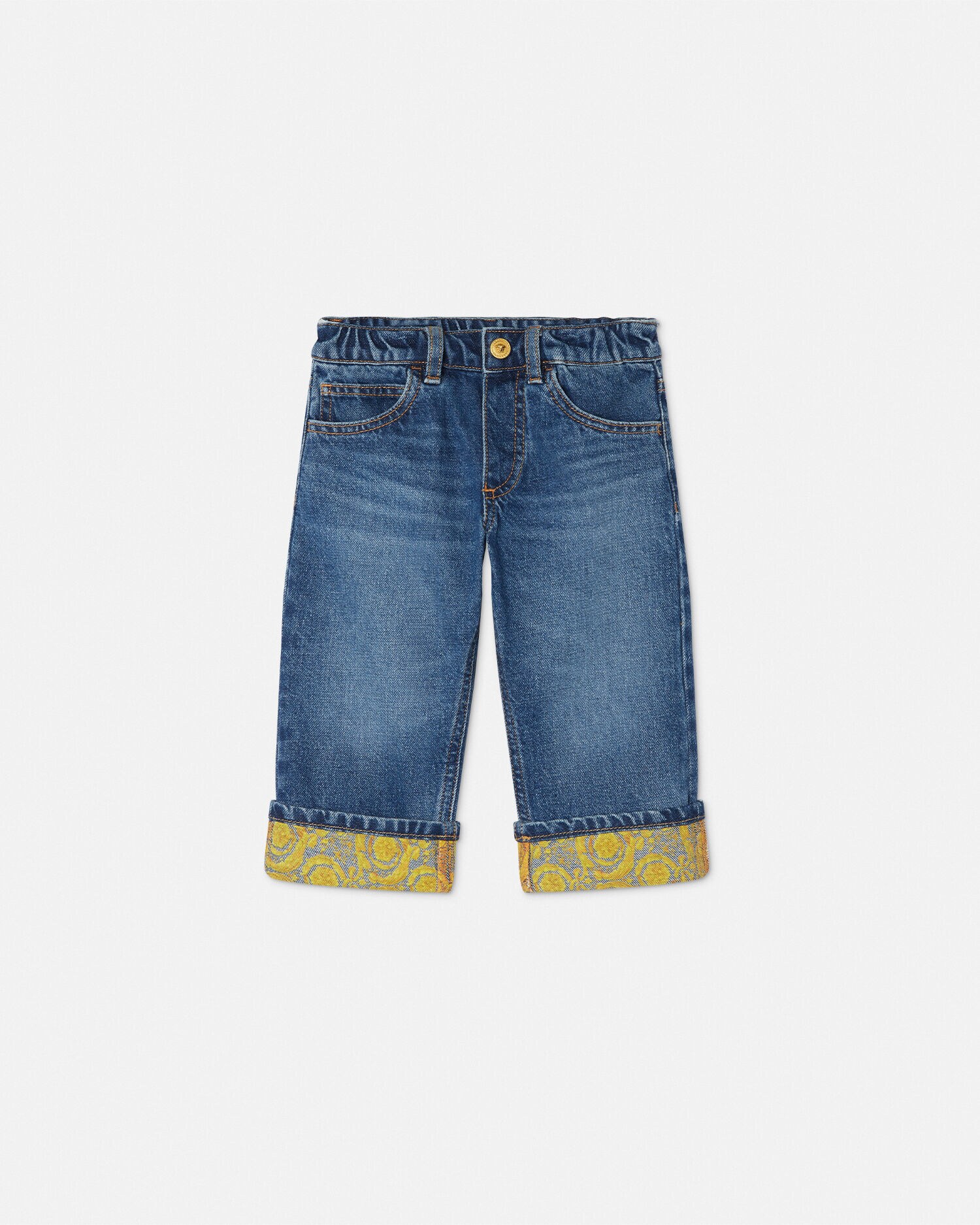 キッズ ジャカード ジーンズ ブルー | VERSACE JP