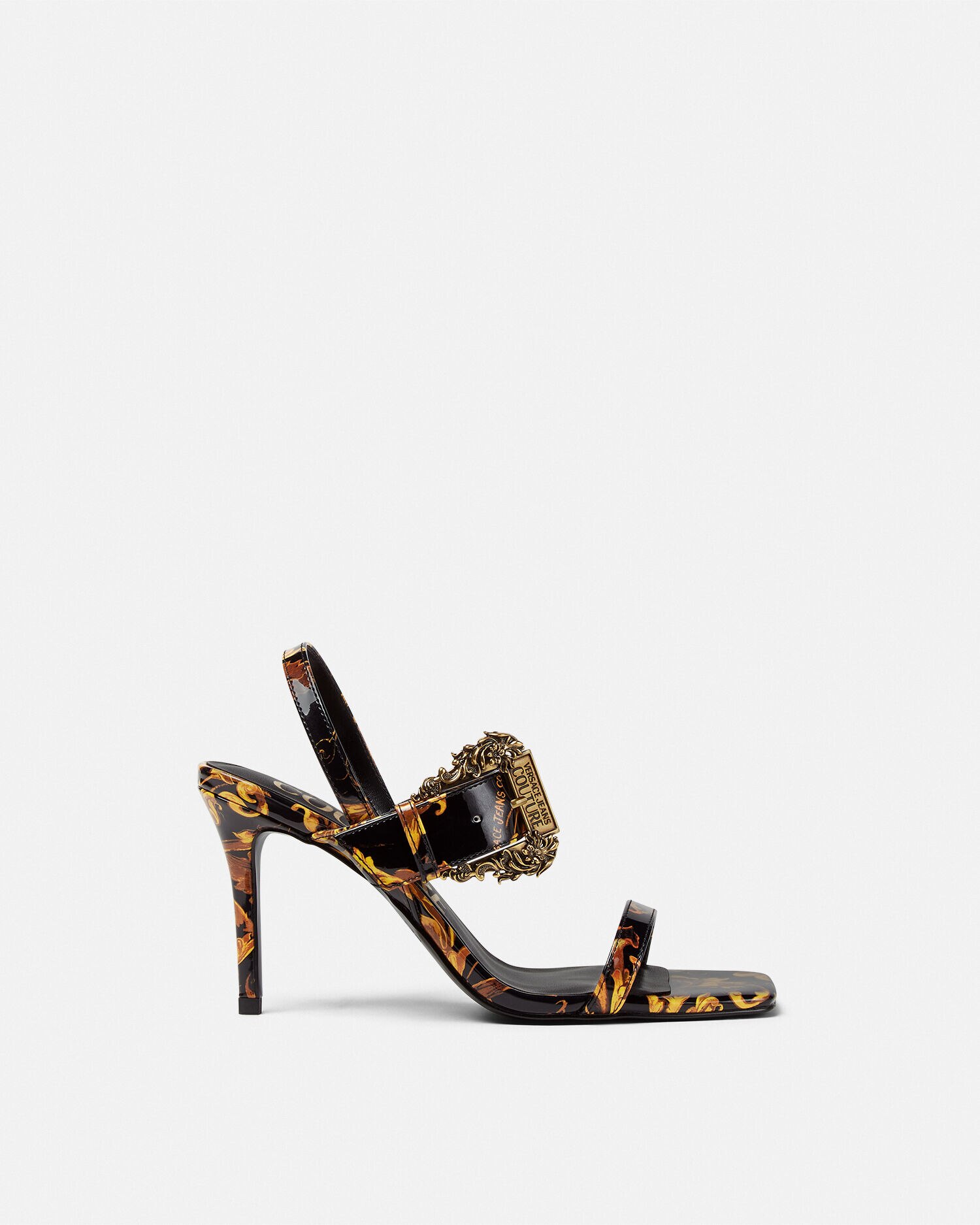 【23AW NEW】VERSACE/バロッコプリント デニム ミュールサンダル 23AW NEW】VERSACE/バロッコプリント デニム ミュールサンダル