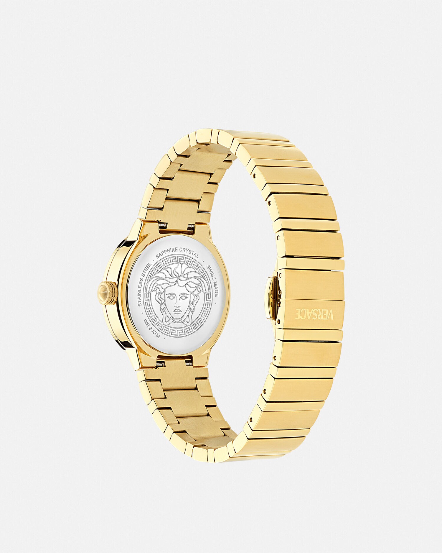パール ウォッチ グレカ ロゴ ゴールド,グリーン | VERSACE JP