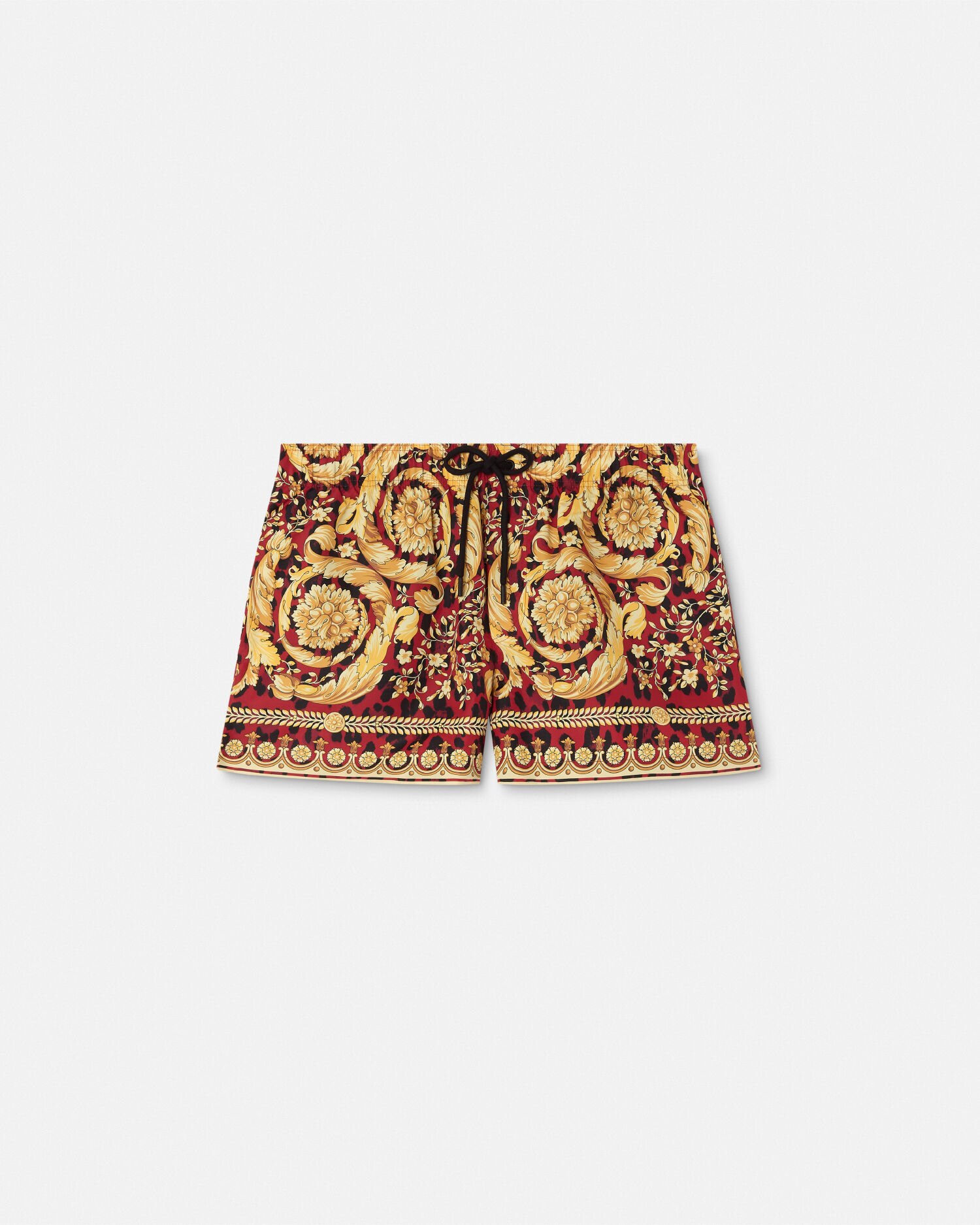 ワイルド バロッコ スイム ショートパンツ レッド,プリント | VERSACE JP