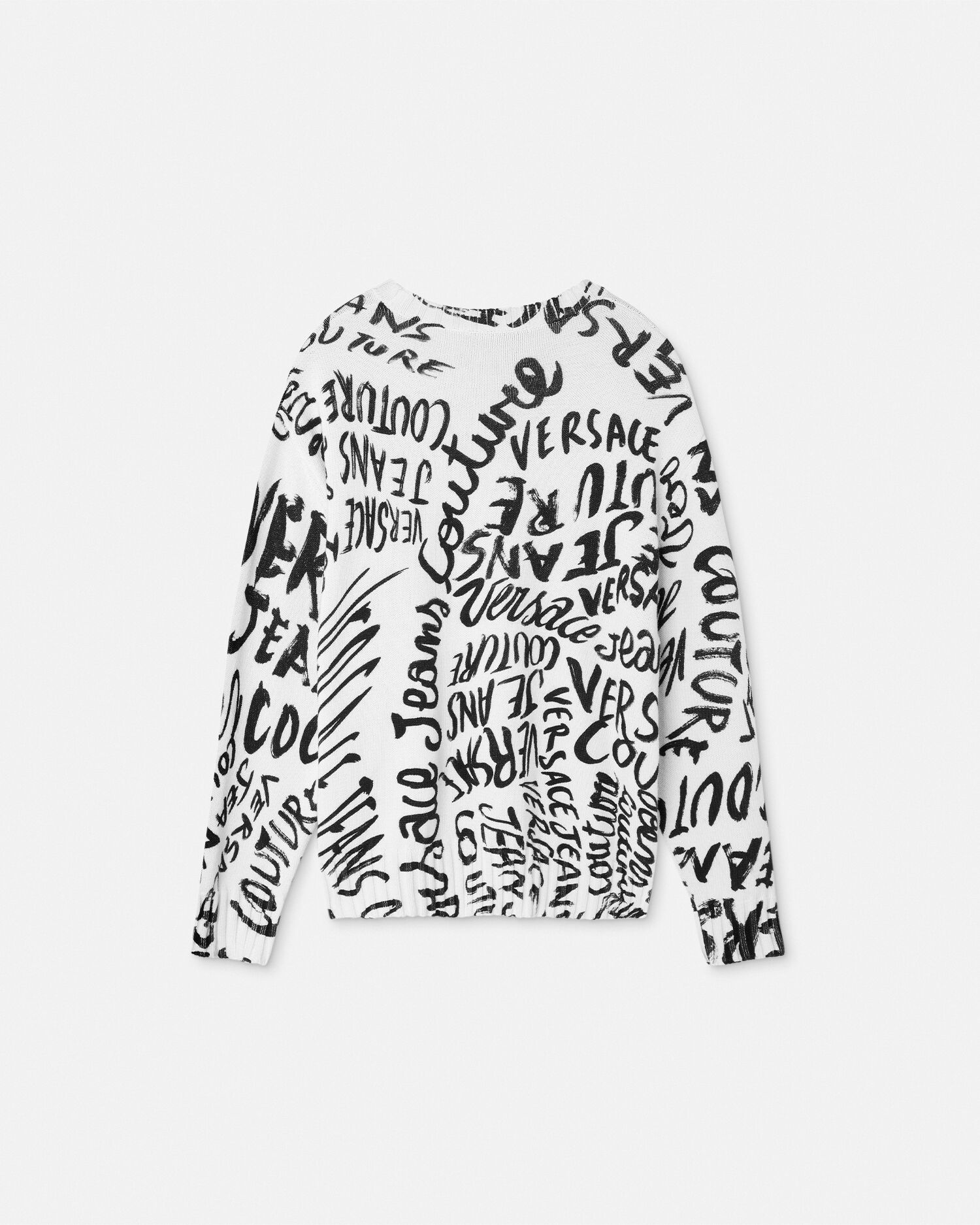 ニット セーター ロゴマニア | VERSACE JP ニット セーター ロゴマニア | VERSACE JP