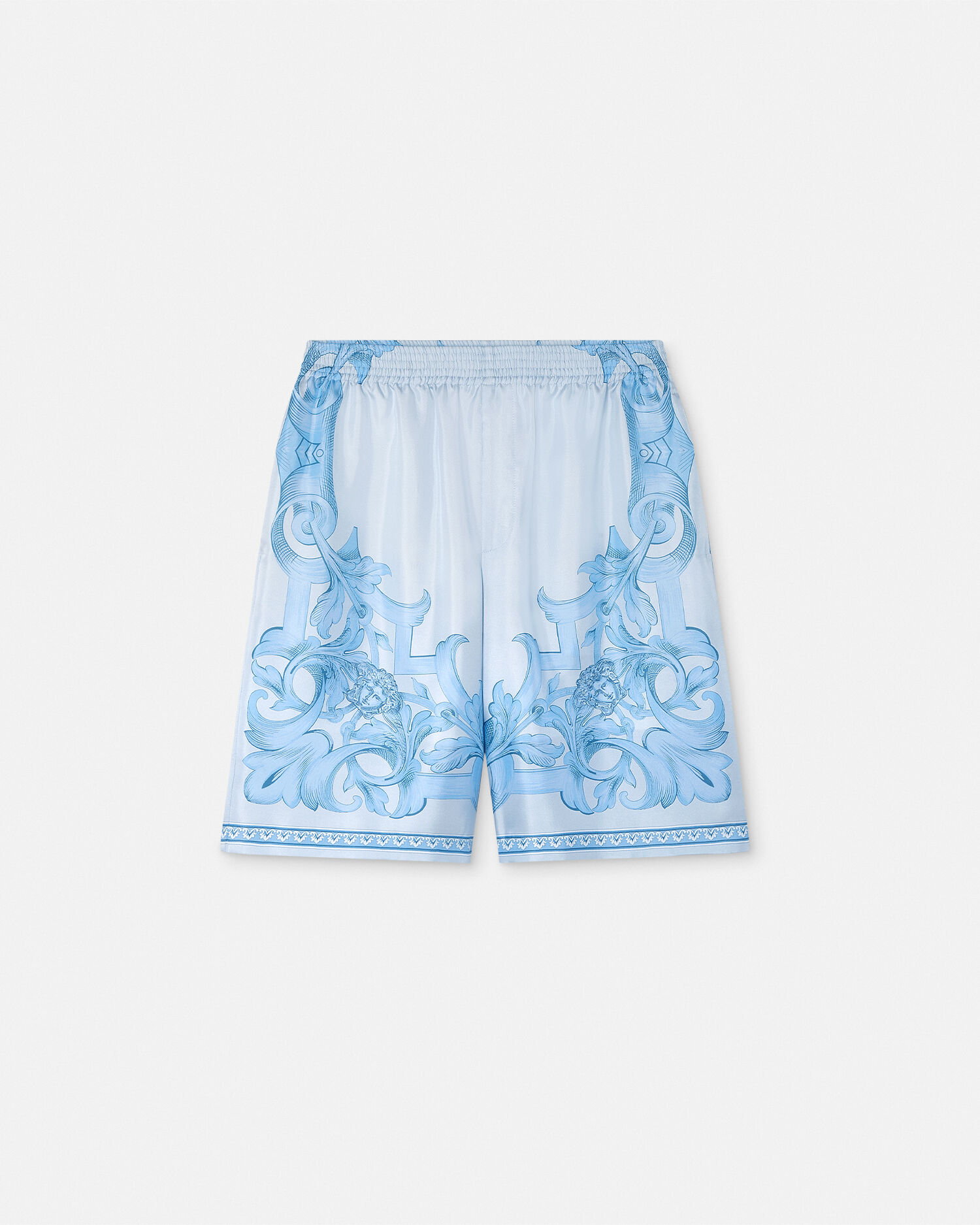 シルク ショートパンツ アーキテクチュラル バロック | VERSACE JP