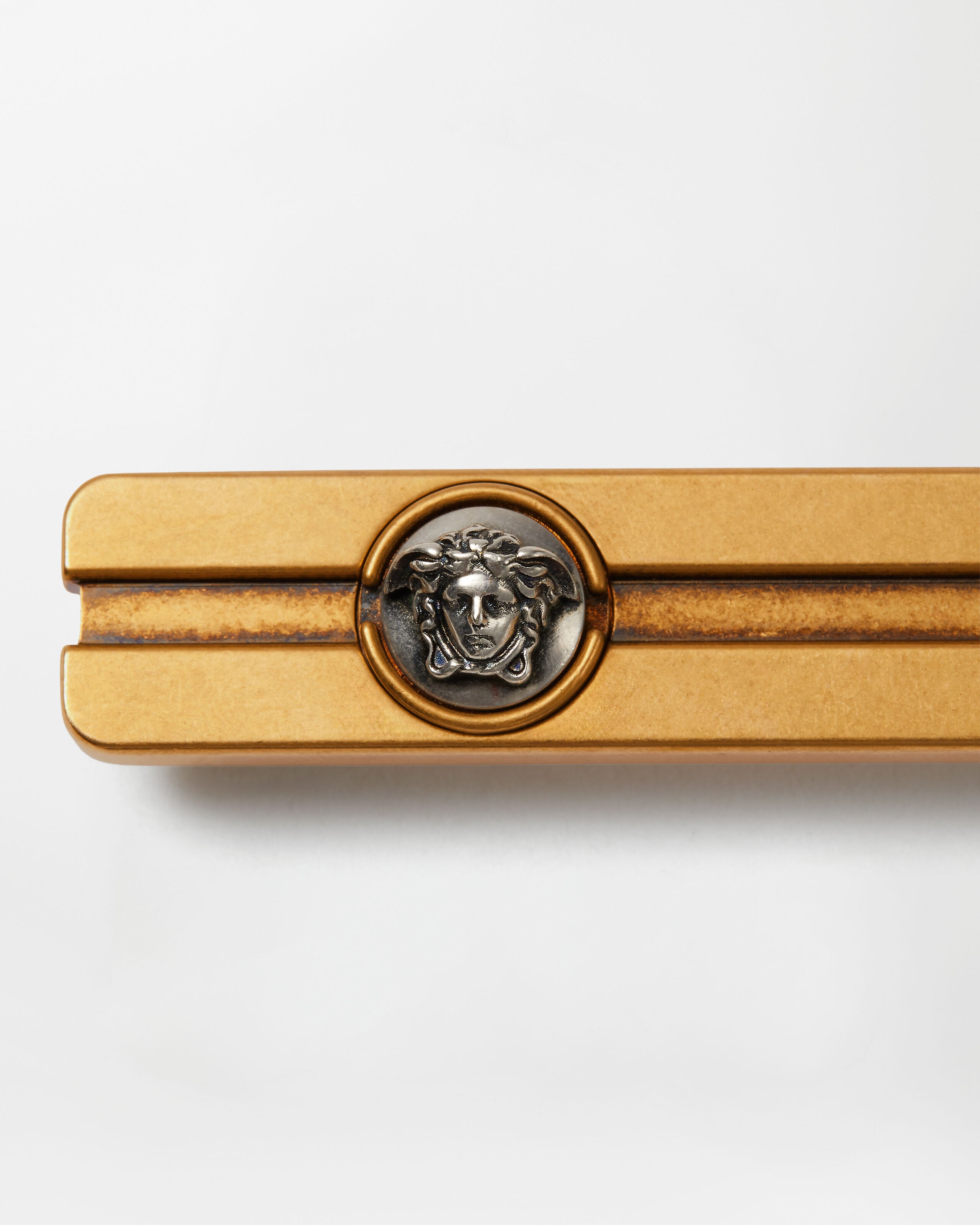 ★Giovanni Versace★ウールスラックス ロゴチャーム ジップ 金 シジッロ タイピン ゴールド | VERSACE JP