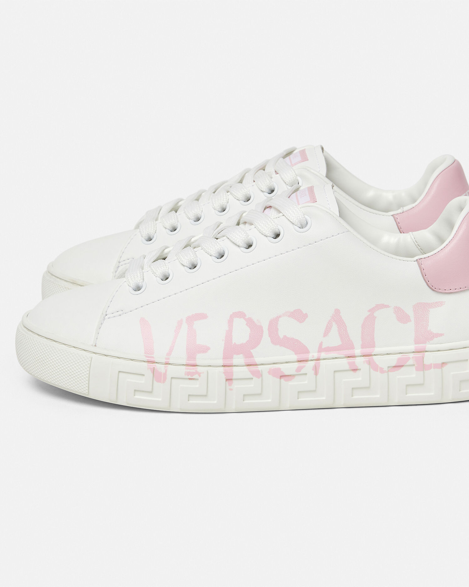 ヴェルサーチェ☆ロゴ グレカソール スニーカー ロゴ グレカ スニーカー | VERSACE JP