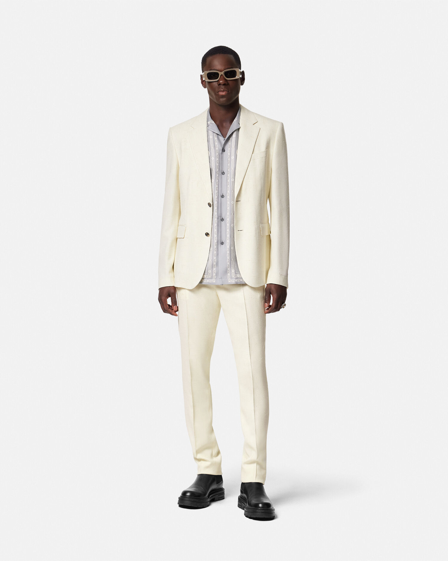 GIANNI VERSACE シルクパンツ