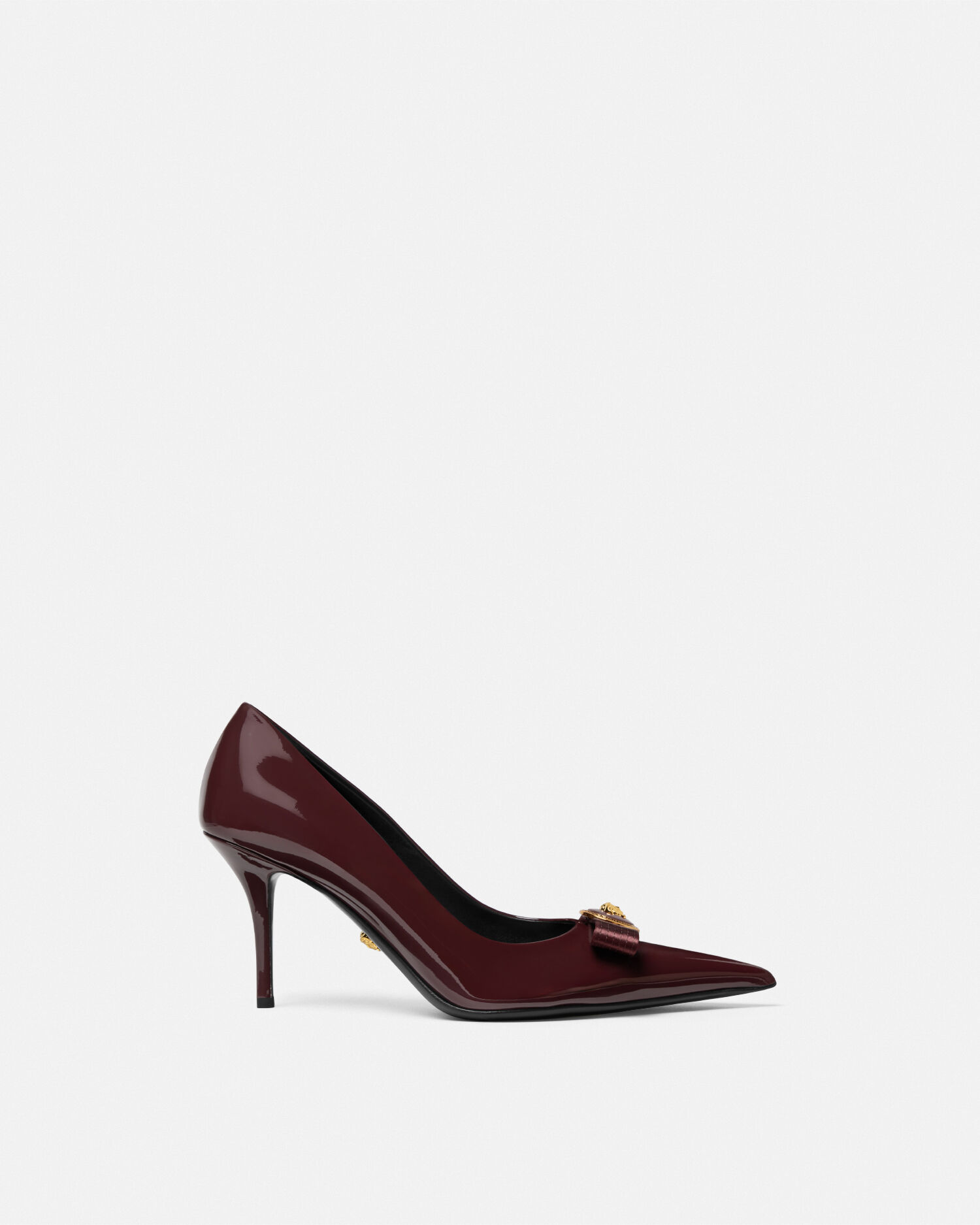 希少❗️ VERSACE ピンヒール　メデューサ　パンプス　ハイヒール　レザー VERSACE(ヴェルサーチェ) パンプス(レディース) - 海外通販のBUYMA