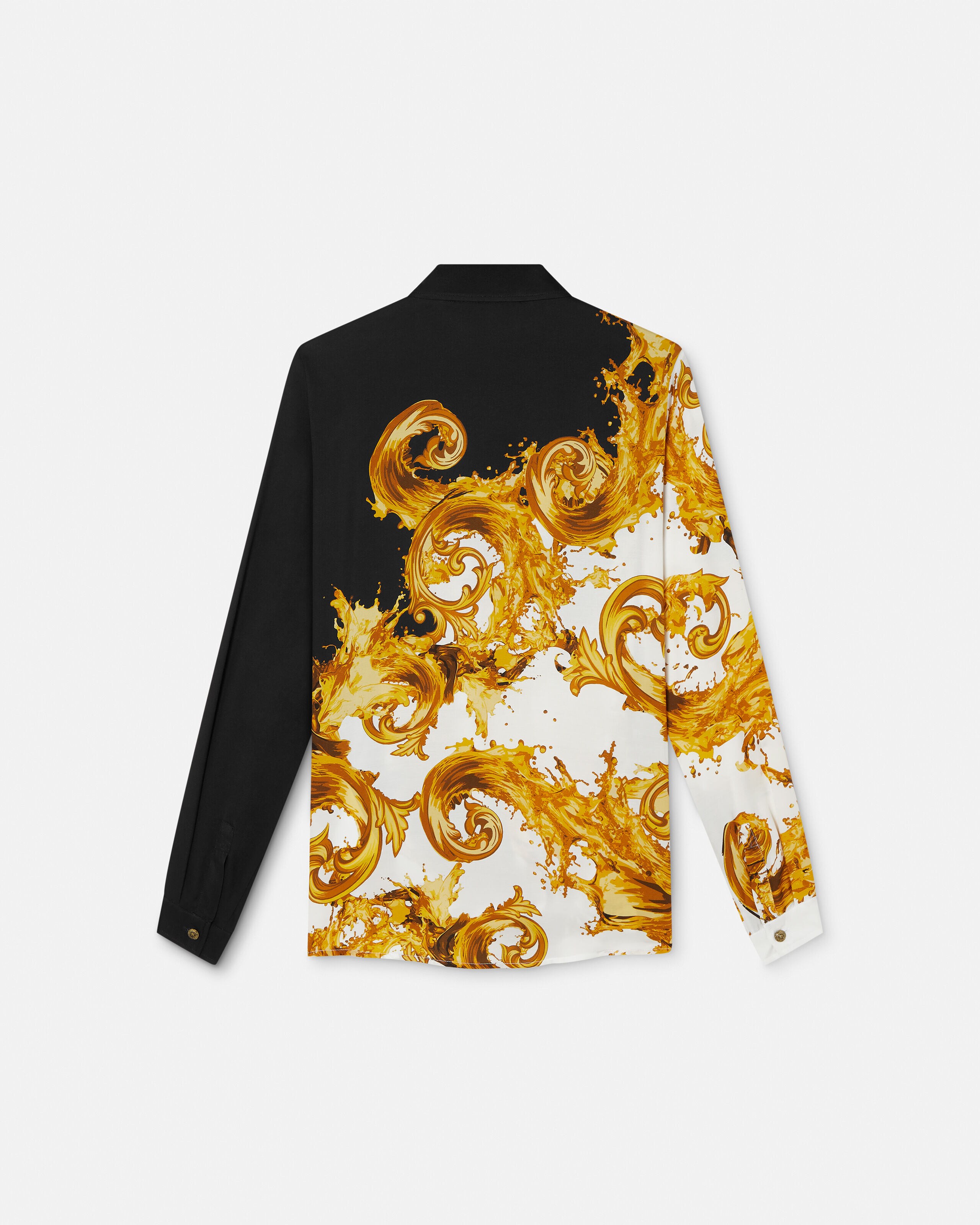 プリント ツイル ビスコース シャツ プリント | VERSACE JP
