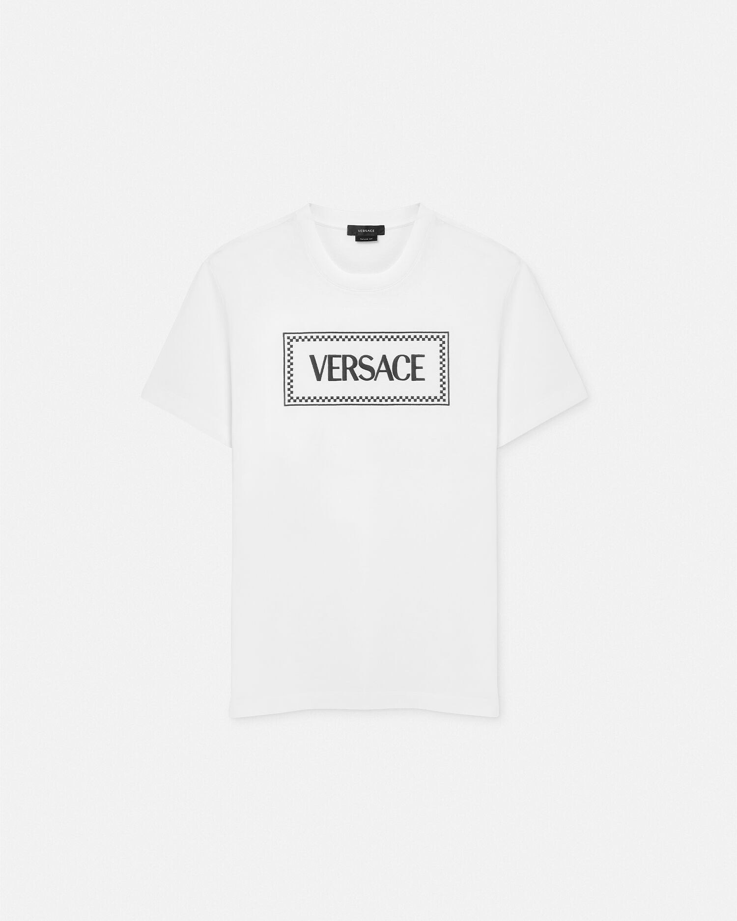 Tシャツ '90s ヴィンテージ ロゴ 刺繍 ホワイト | VERSACE JP