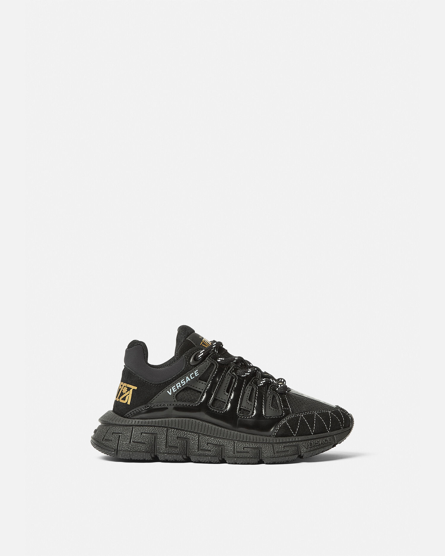 トライグレカ キッズ スニーカー ブラック | VERSACE JP