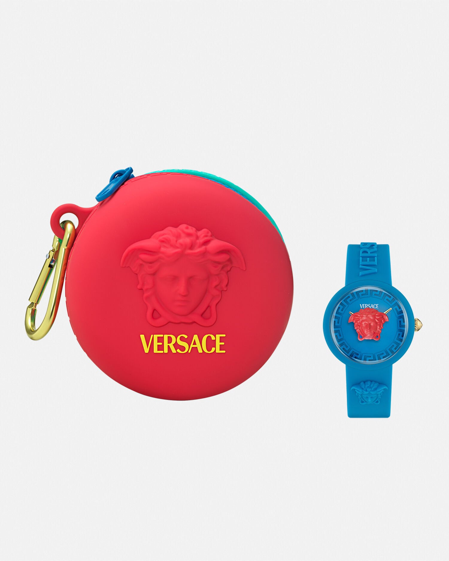 キッズ ウォッチ メドゥーサ ポップ ブルー,レッド | VERSACE JP