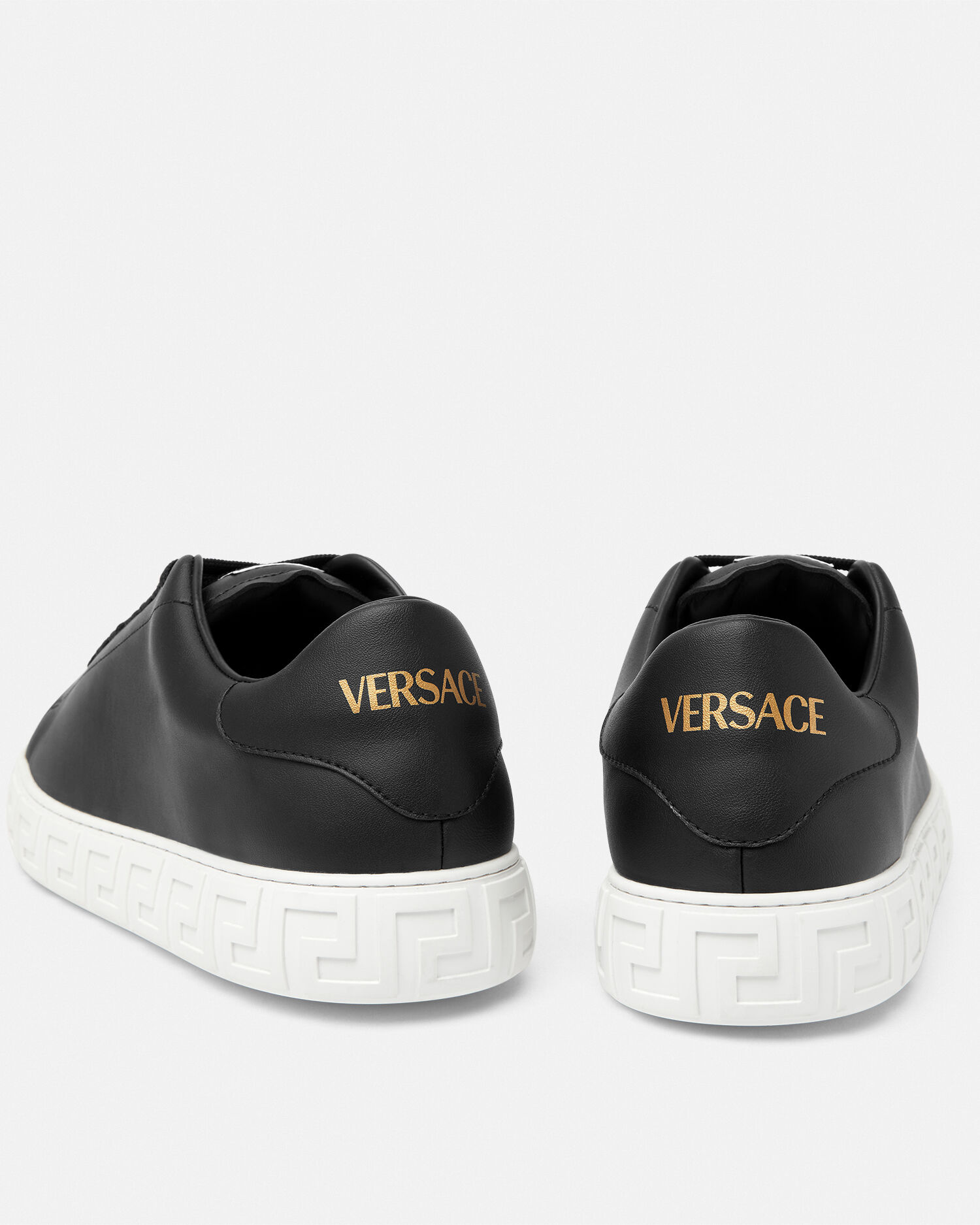 Versace ヴェルサーチ スニーカー グレカスニーカー グレカ ナイロン スニーカー ブラック | VERSACE JP