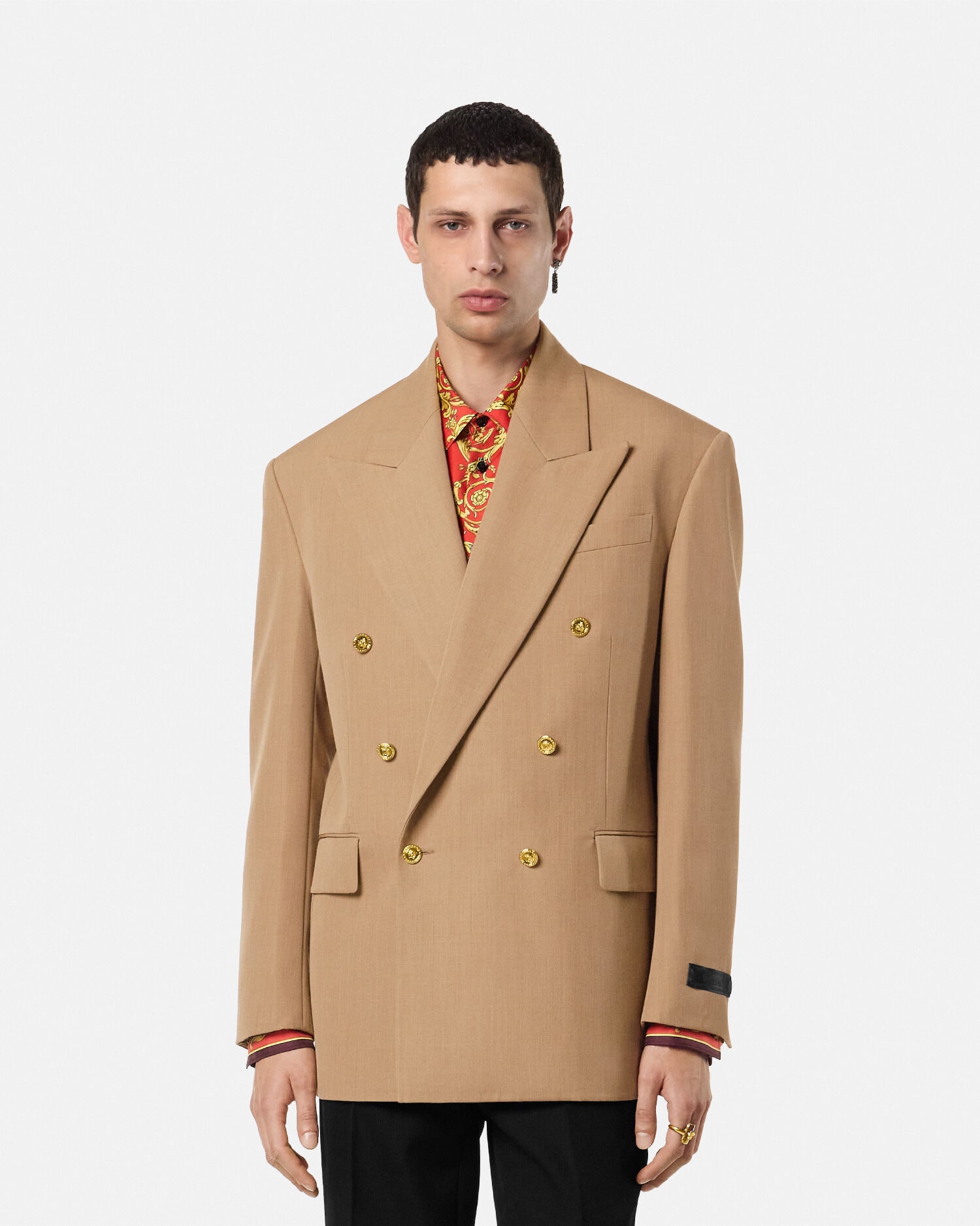 ダブルブレストスーツ ヴィンテージ メランジ ダブルブレストスーツ