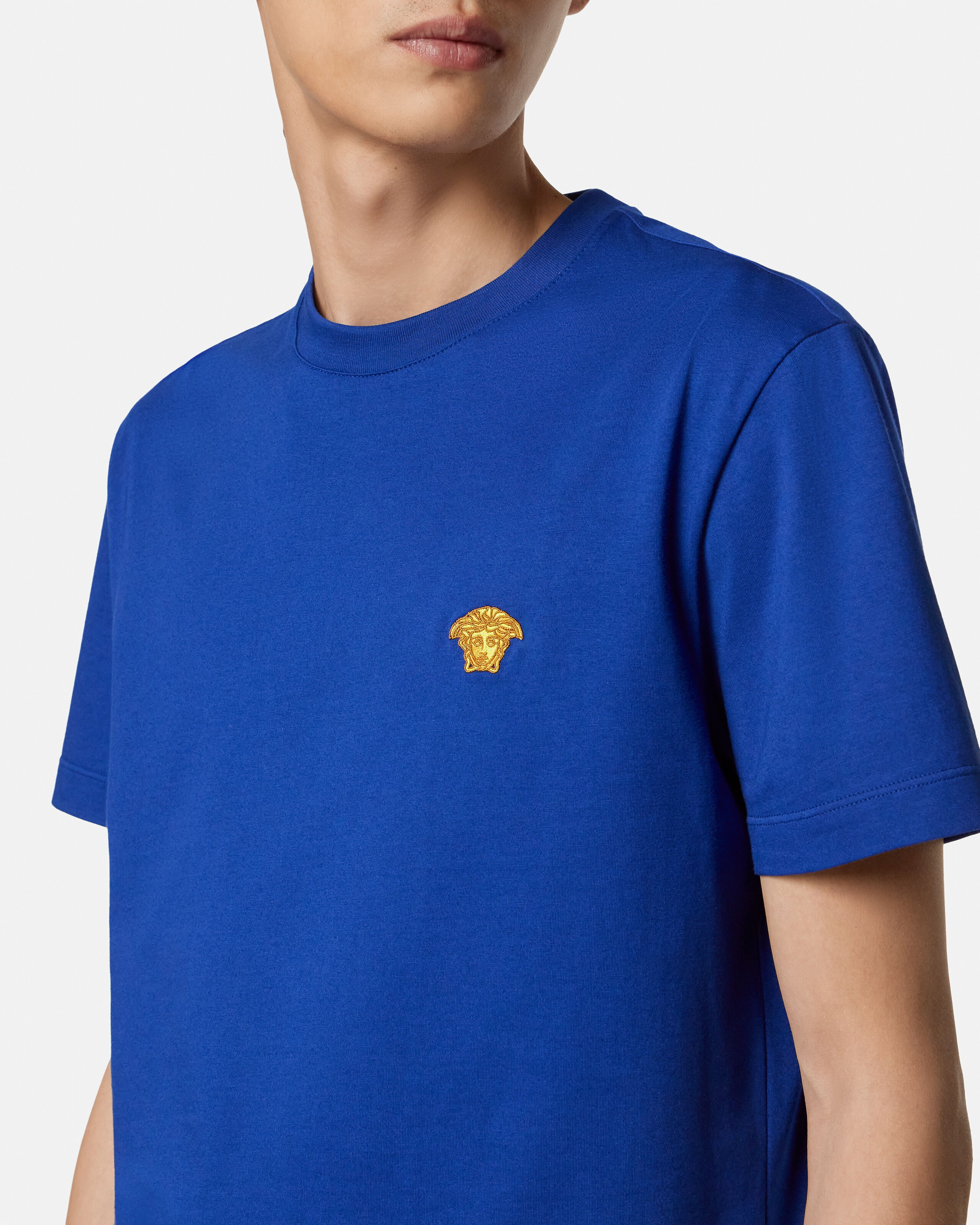 メドゥーサ Tシャツ ブルー | VERSACE JP