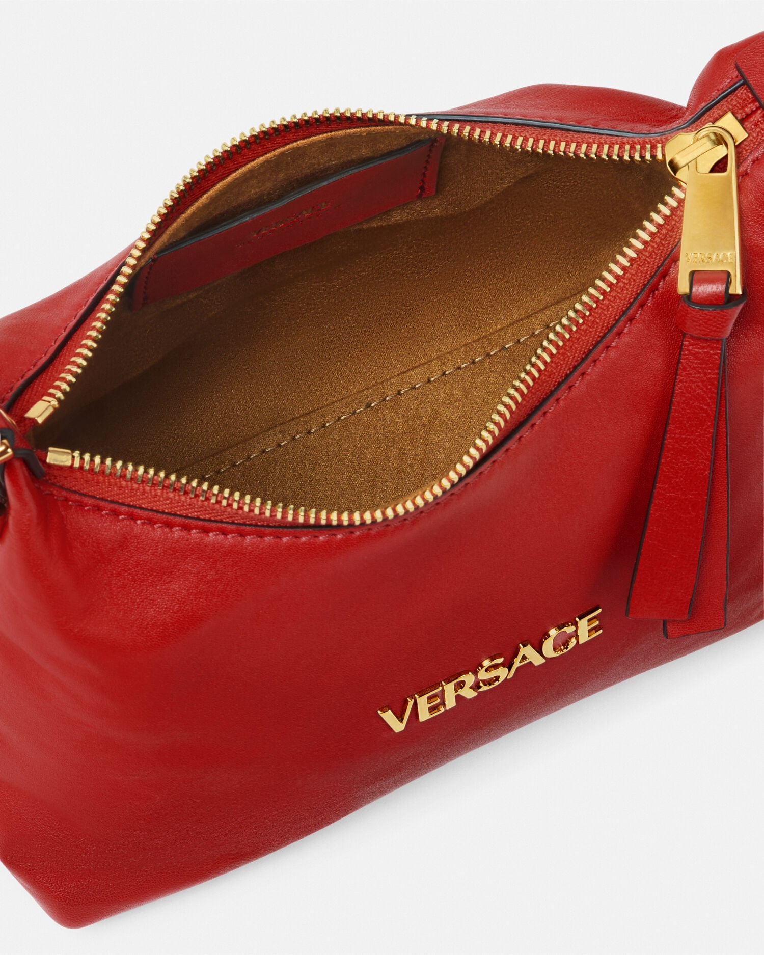 ホーボー バッグ ヴェルサーチェ タグ レッド | VERSACE JP