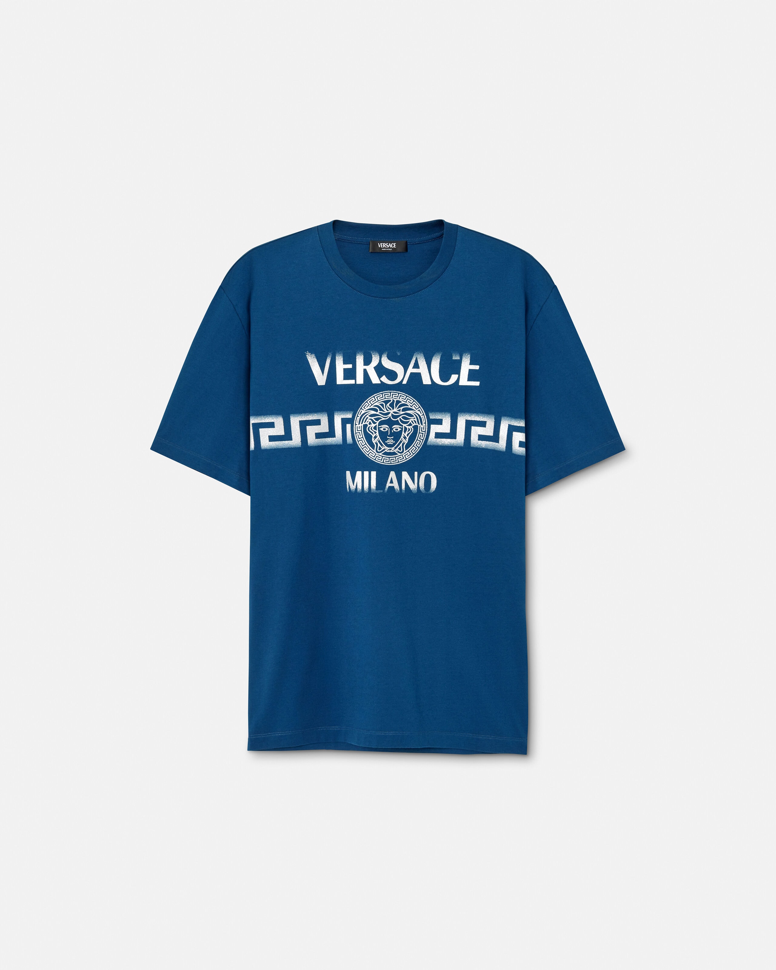 【圧倒的デザイン】 ヴェルサーチ センターロゴ バロッコ 希少サイズ ポロシャツ 90_1003941-