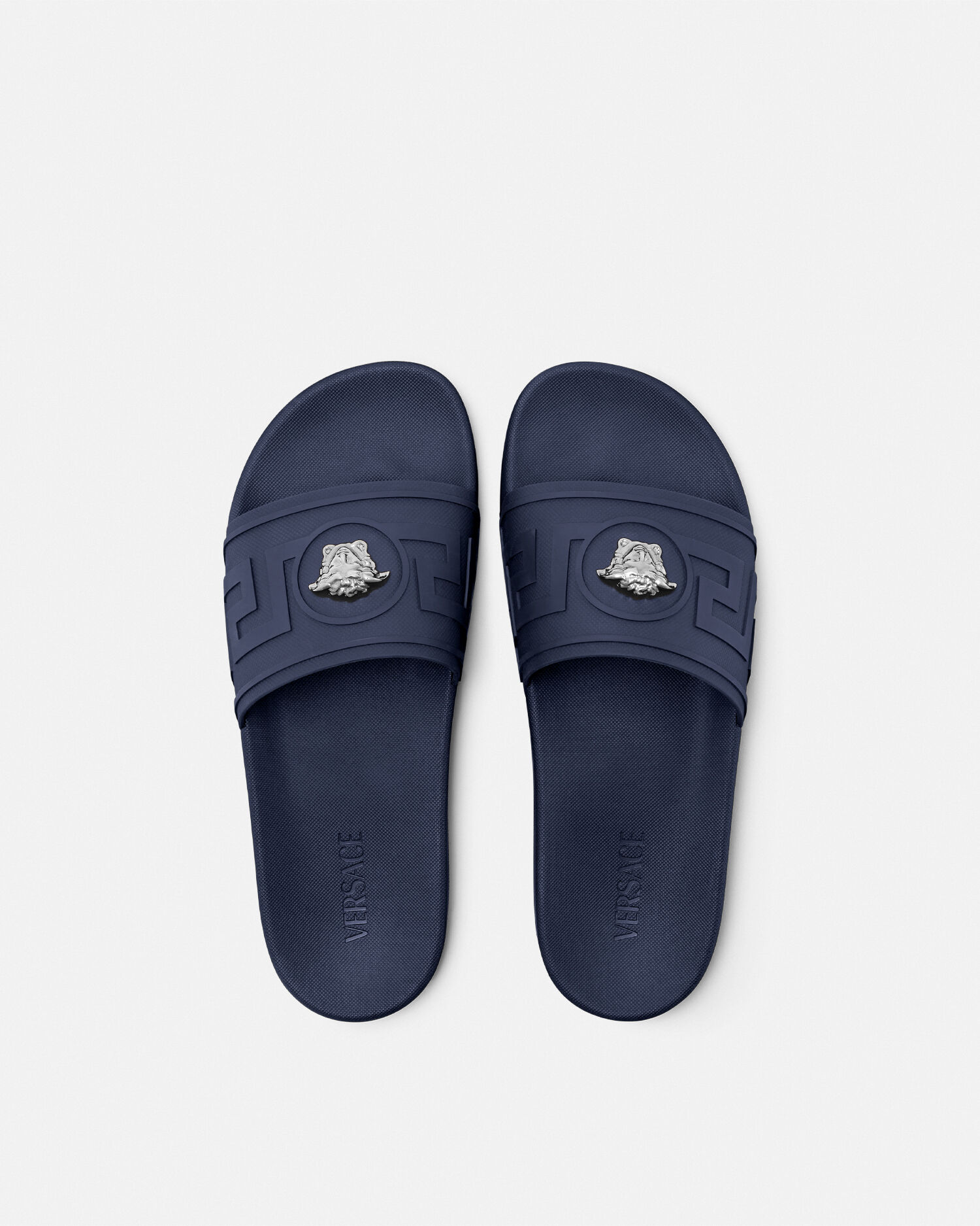 ラ メドゥーサ ラバースライダーサンダル | VERSACE JP