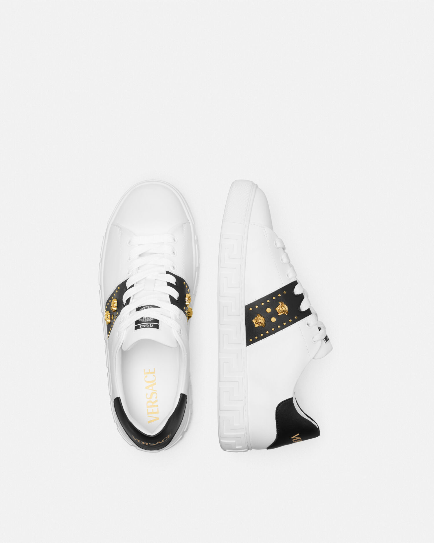 スタッド グレカ スニーカー | VERSACE JP