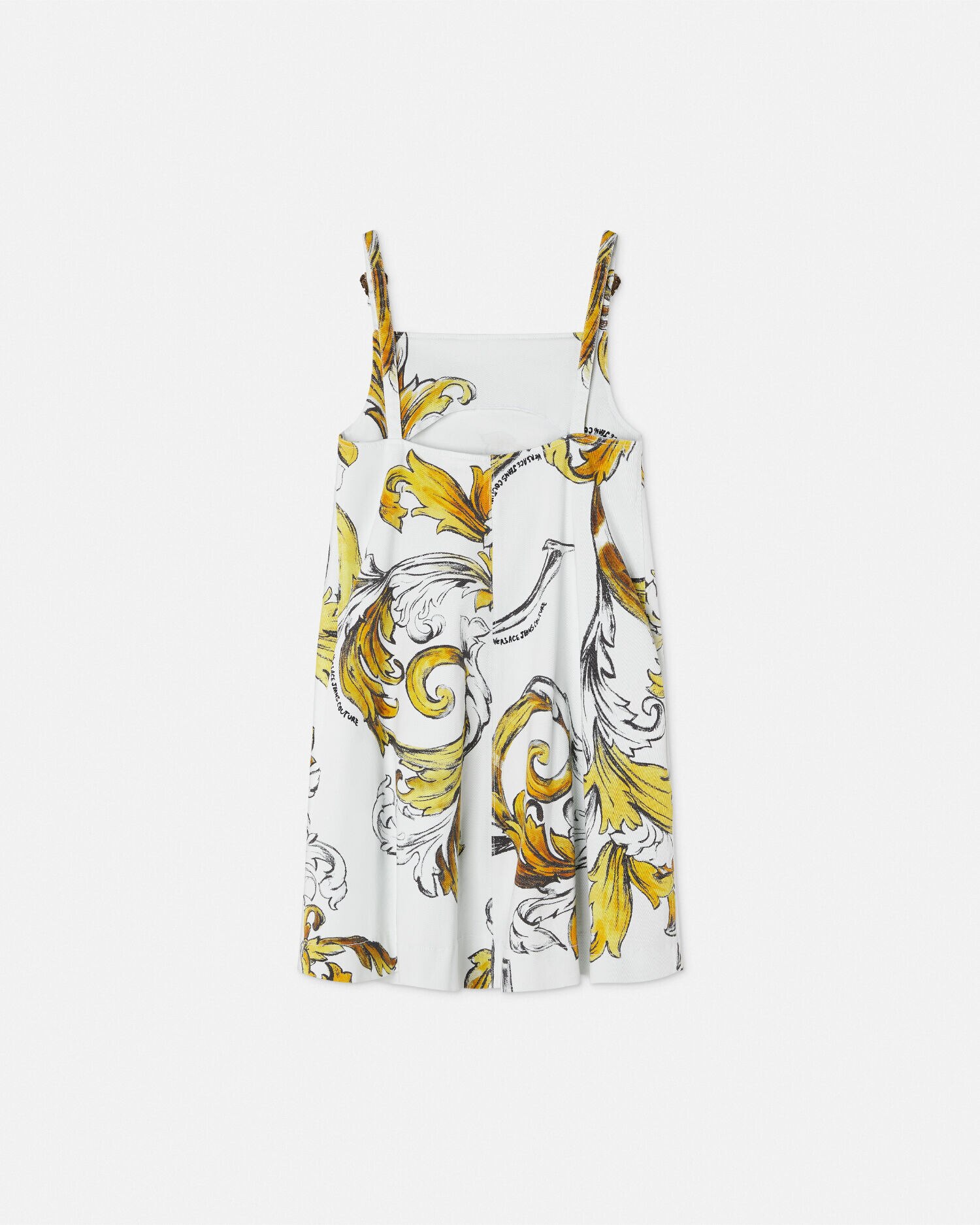 VERSACE シフト ミニドレス ホワイト VERSACE シフト ミニドレス ホワイト