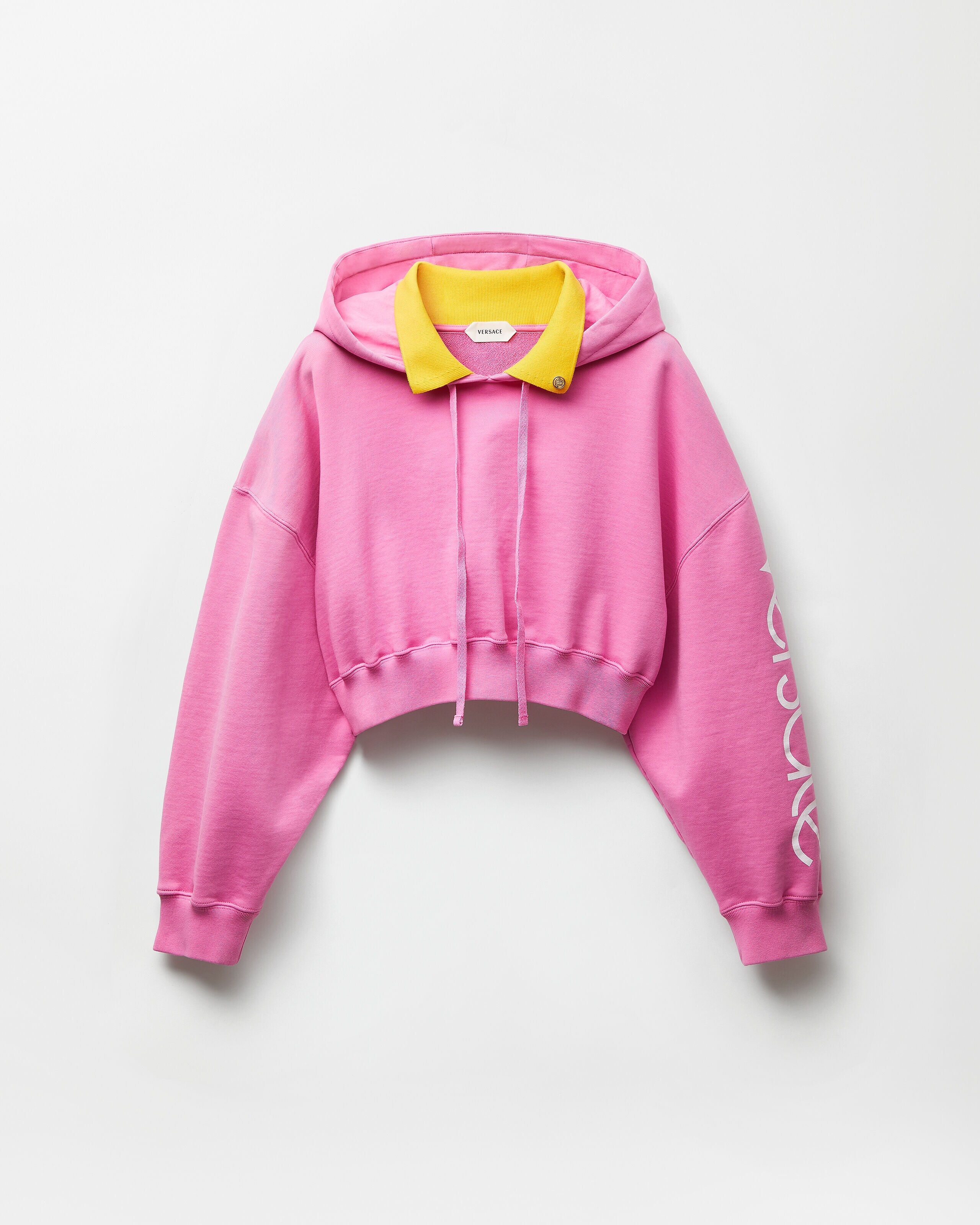 【大特価】ヴェルサーチ　スウェット　36 ピンク　タグ付き VERSACE レディース デザイナー スウェットシャツ & パーカー | ヴェルサーチェ