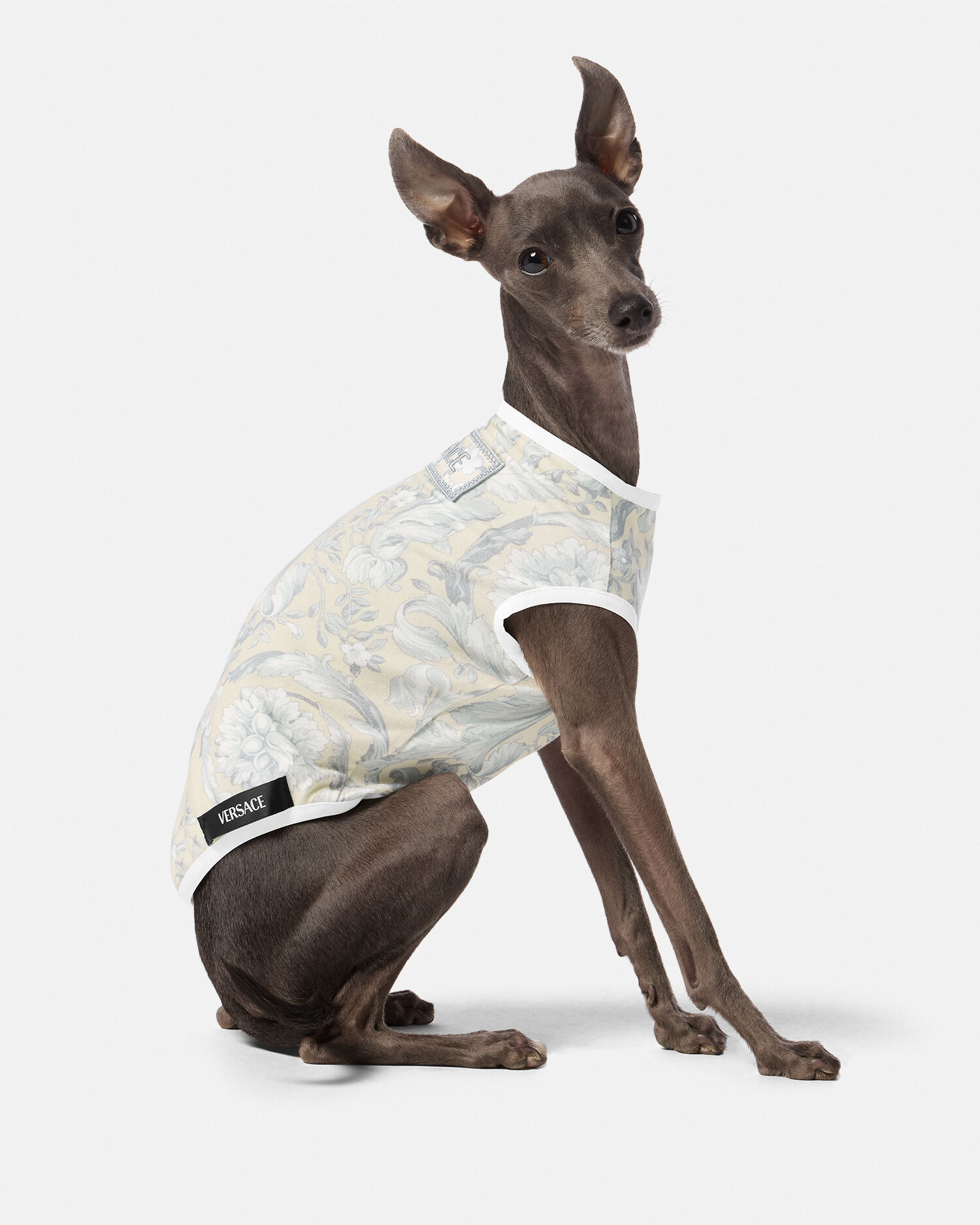 VERSACE 'Barocco' dog t-shirt　Sサイズ VERSACE 'Barocco' dog t-shirtSサイズ | ヤマダウェブコム