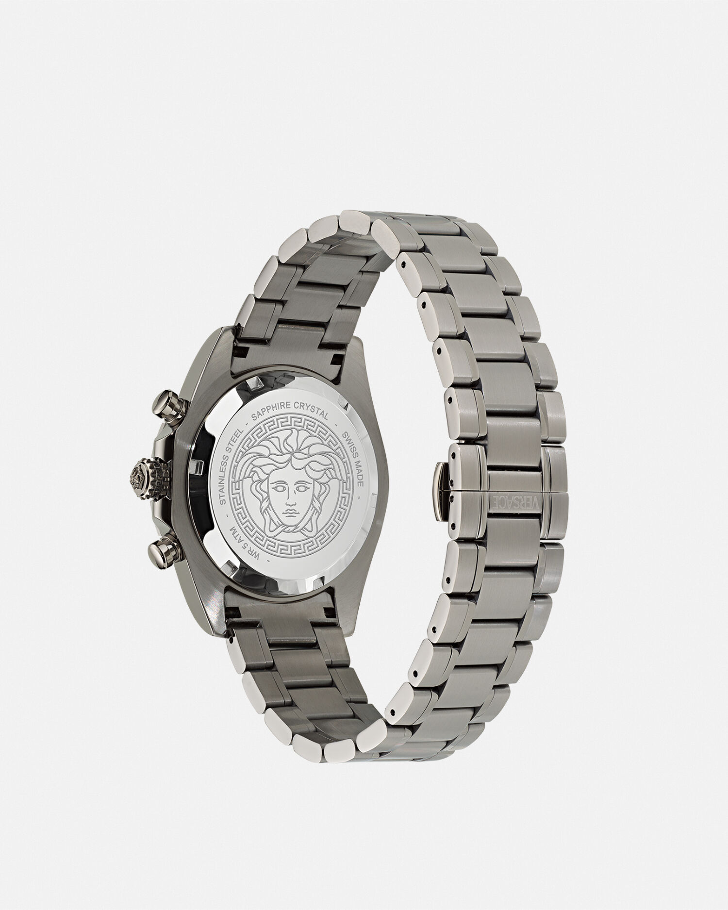 ヴェルサーチェ クロノ X ウォッチ ブラック | VERSACE JP