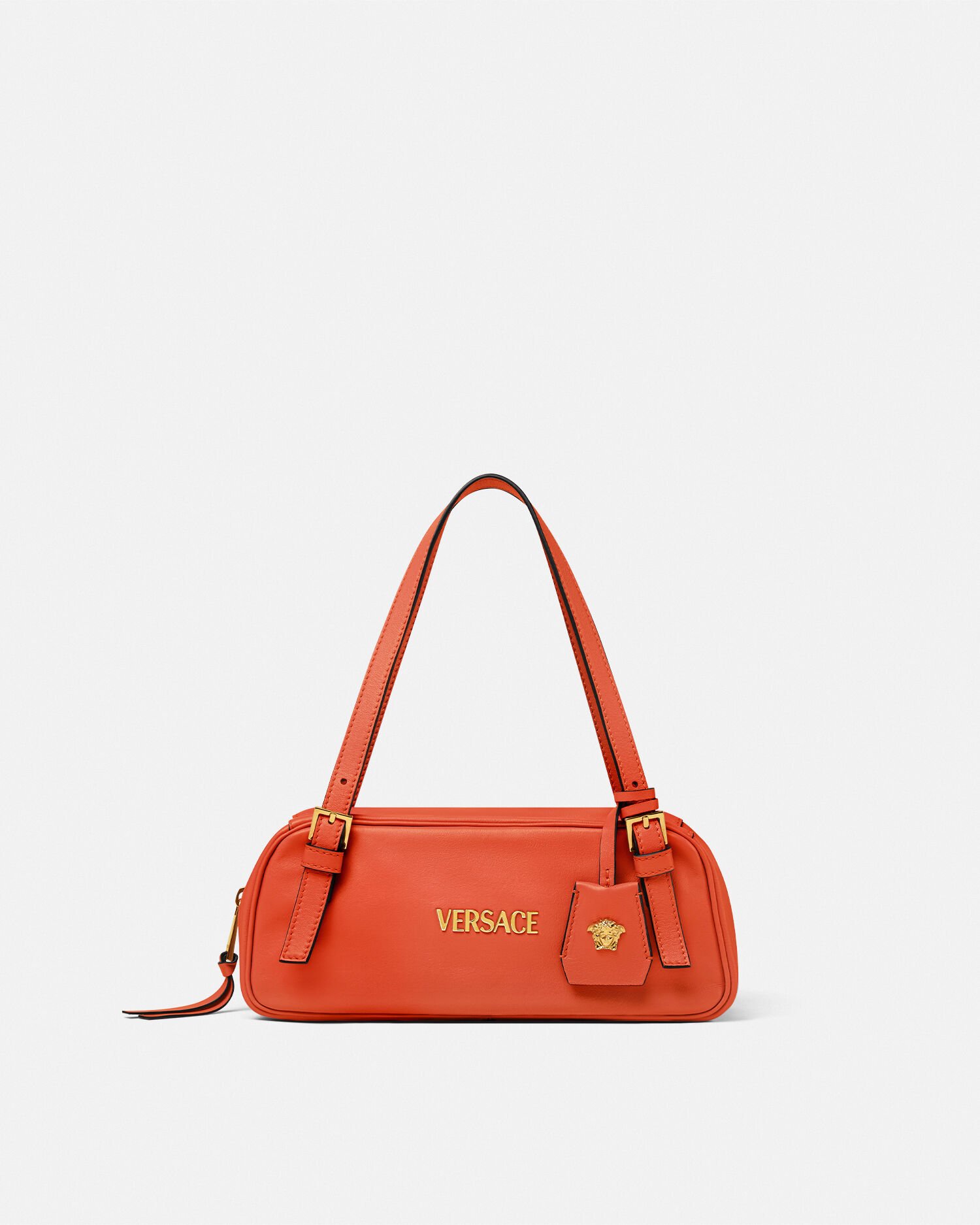ボウリング バッグ ヴェルサーチェ タグ オレンジ | VERSACE JP