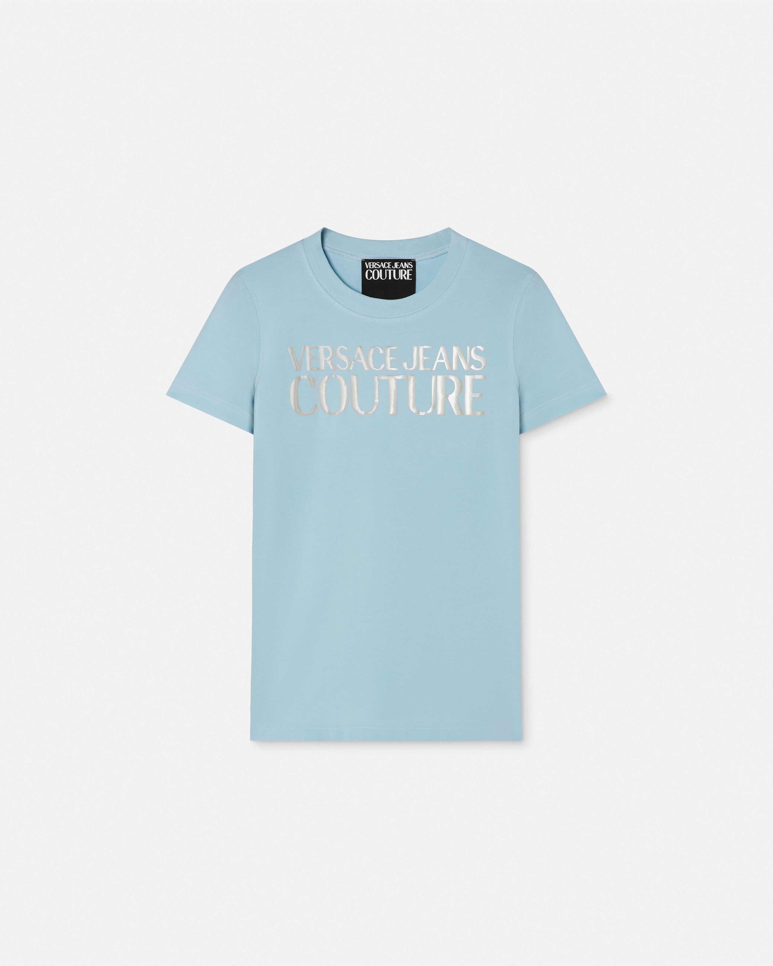 コットンジャージー Tシャツ ブルー | VERSACE JP