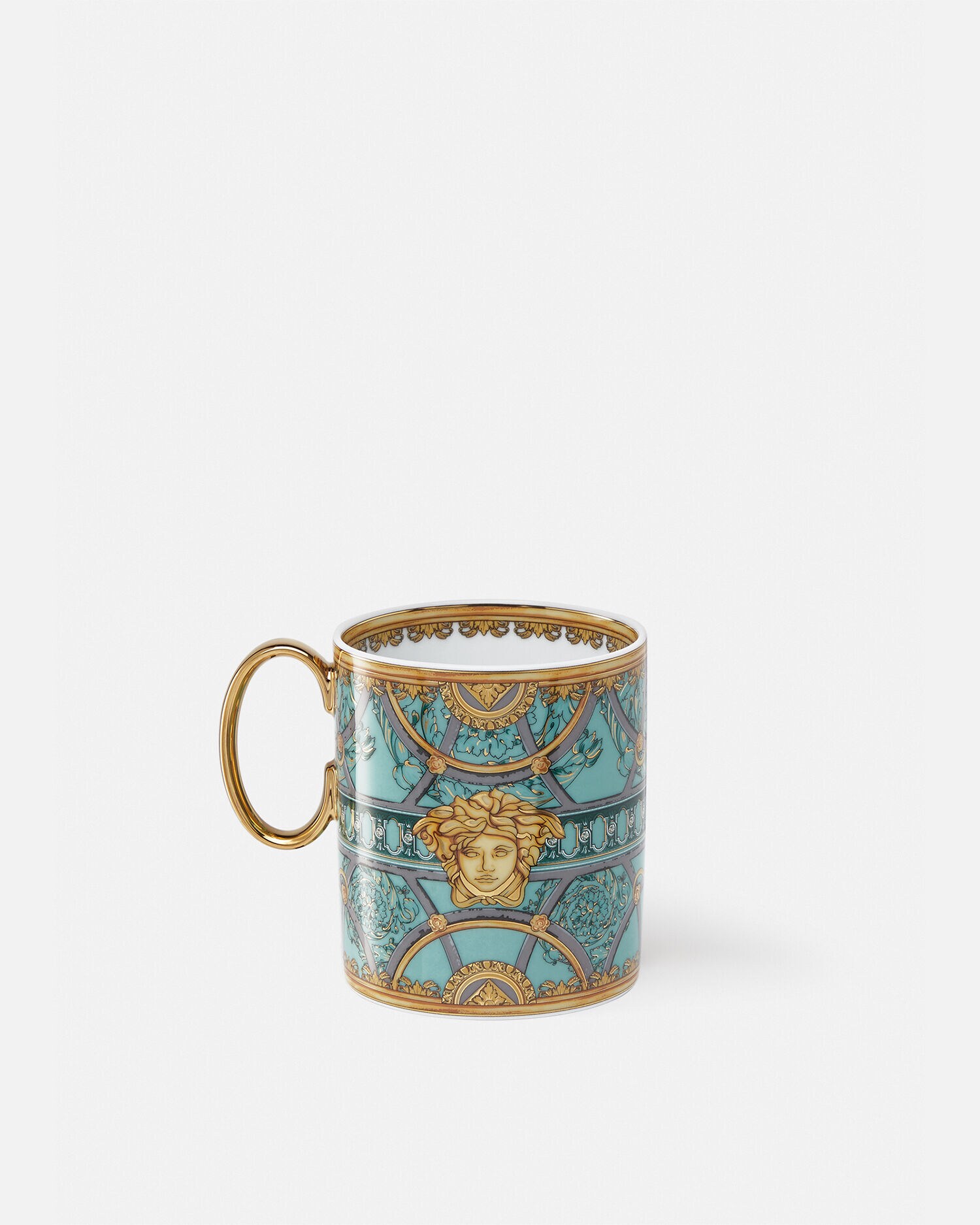 ラ スカラ デル パラッツォ ヴェルデ マグカップ グリーン | VERSACE JP