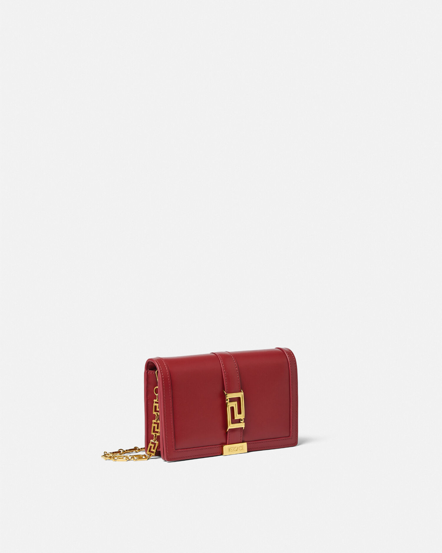 VERSACE クリスタル グレカ ゴッデス ミニハンドバッグ ピンク VERSACE クリスタル グレカ ゴッデス ミニハンドバッグ ピンク