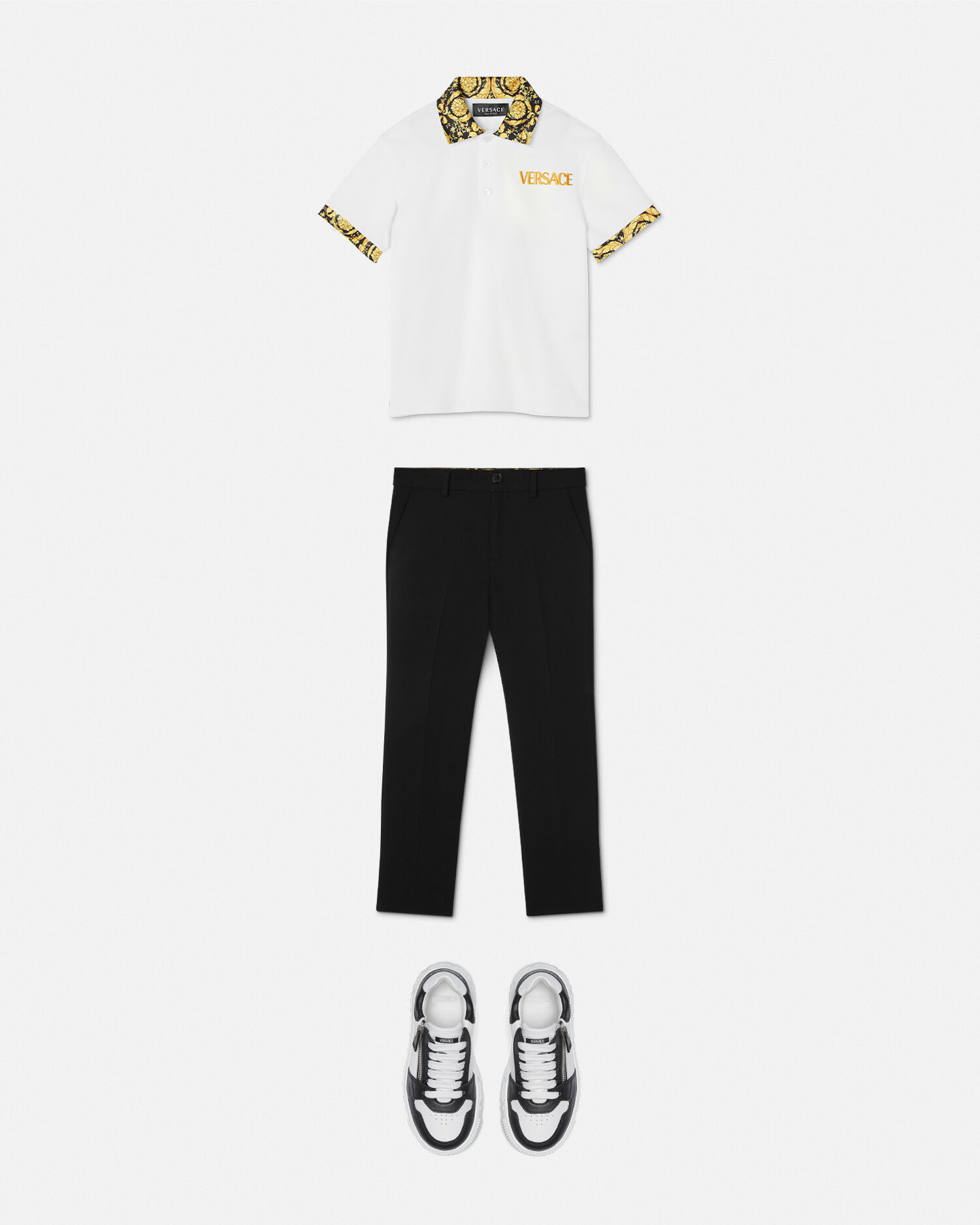 バロッコ キッズ パンツ ブラック | VERSACE JP