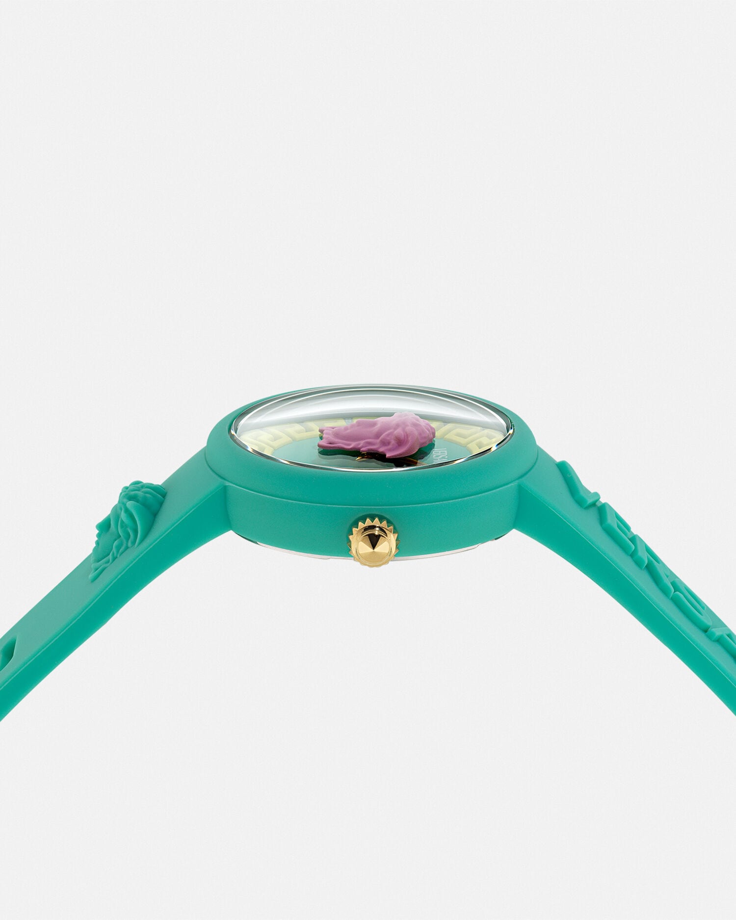 キッズ ウォッチ メドゥーサ ポップ グリーン,ピンク | VERSACE JP