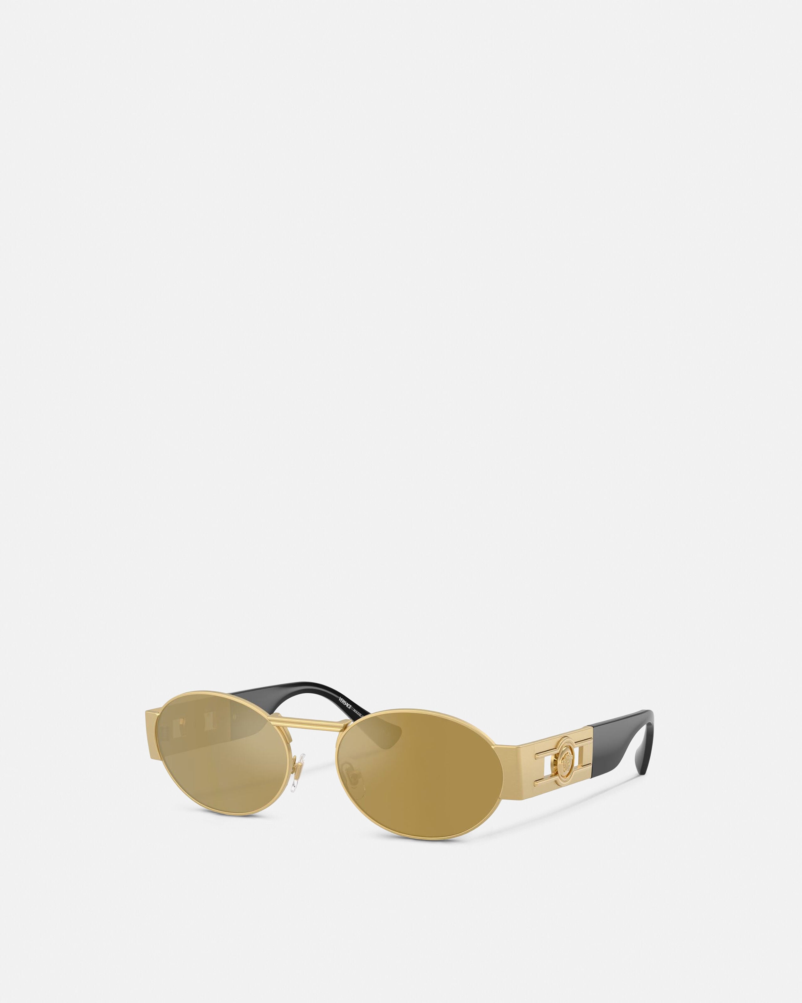 VERSACE サングラス マキシ メドゥーサ ビギー サングラス ブラック | VERSACE JP